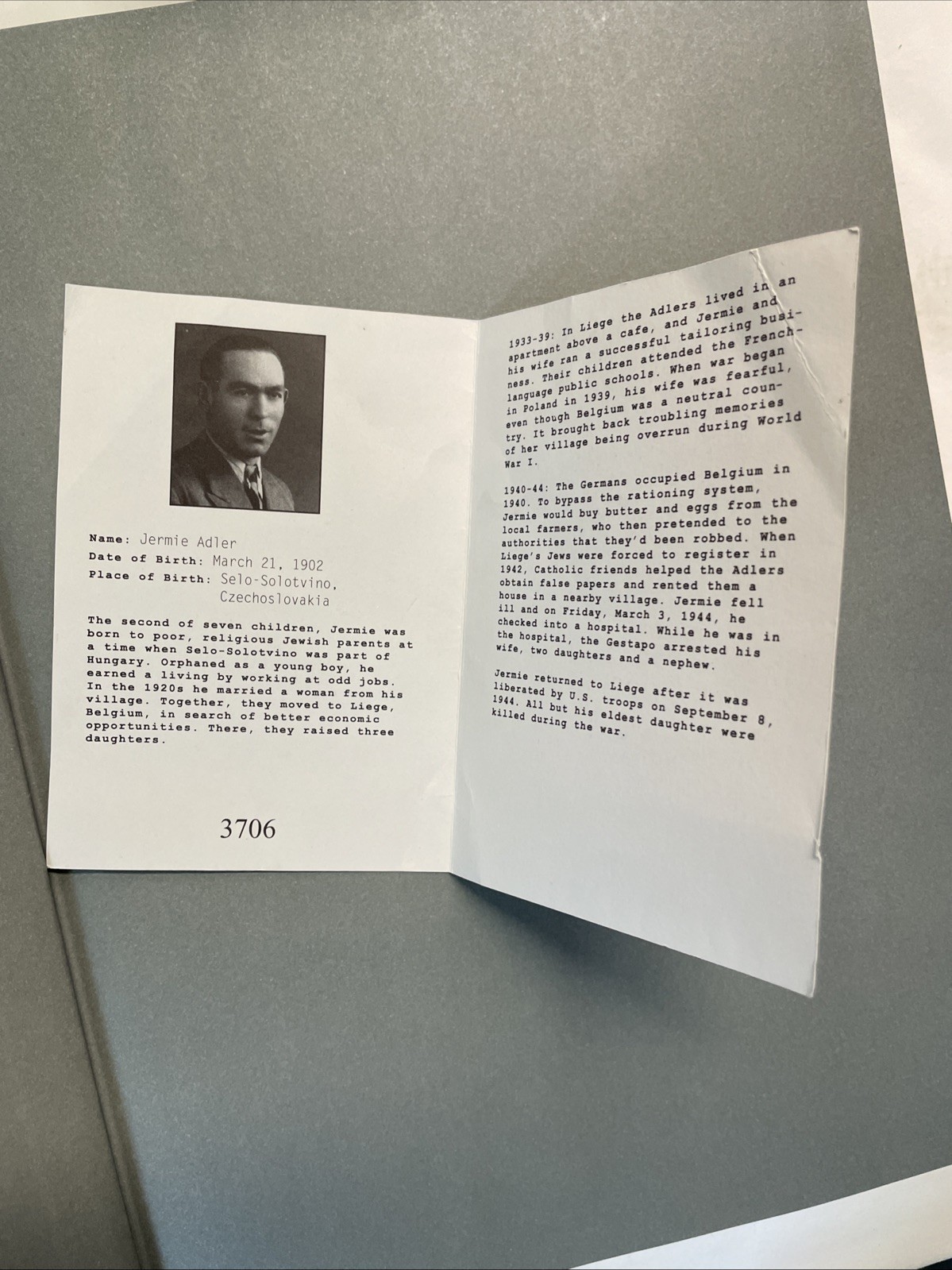 1995 THE HOLOCAUST MUSEUM IN WASHINGTON BY WEINBERG & ELIELI BOOK W/Life Cards-3