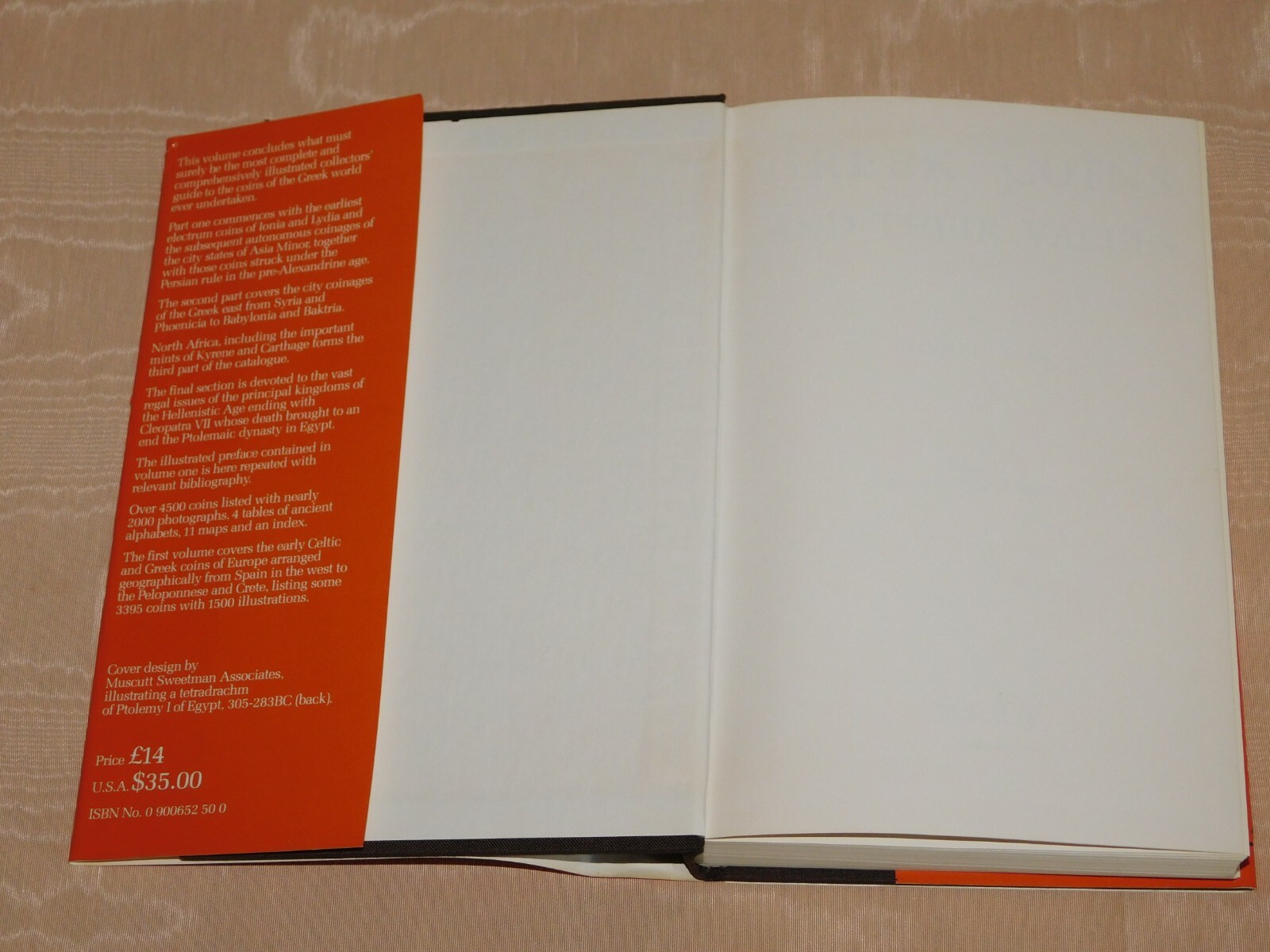 VINTAGE COIN BOOK 1979 GREEK COINS and THEIR VALUES by DAVID SEAR