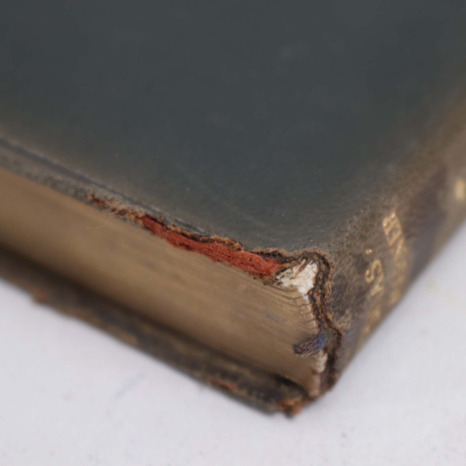 Nelson New Century Silas Mariner George Elliot Leather Bound Book Antique