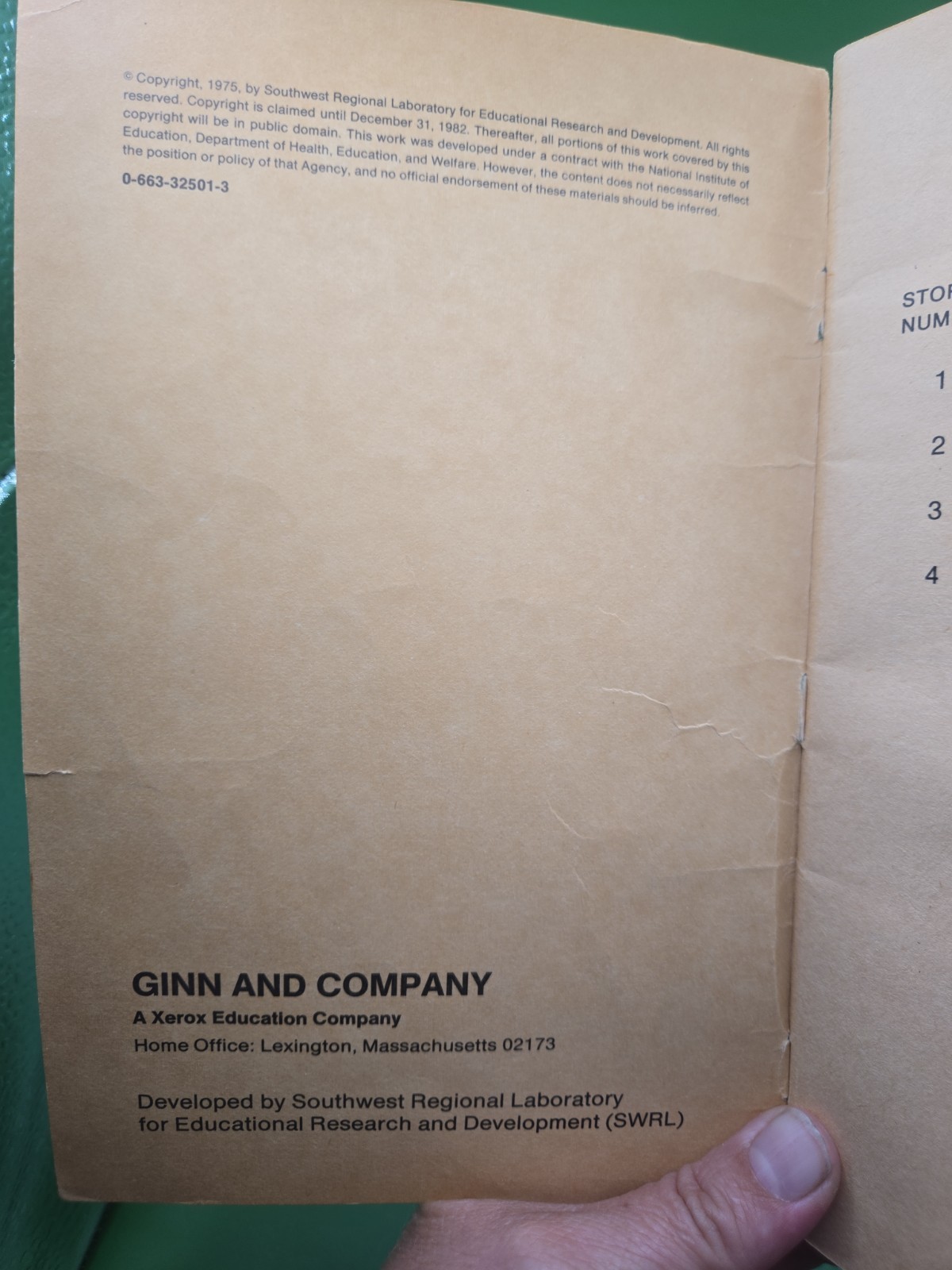 Vtg Pits & Ponds Book 2-Unit 2-Block 3 1975 AA Educational Q&A 4 Stories