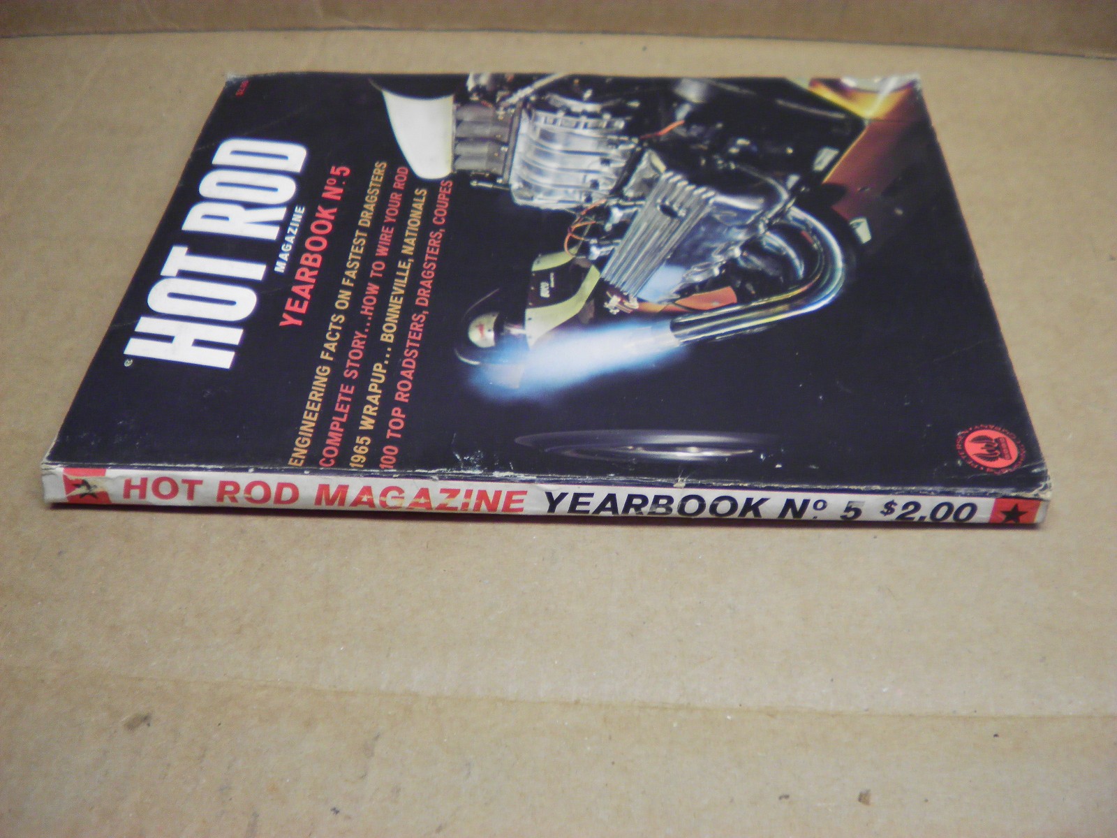 1965 HOT ROD YEARBOOK magazine No 5 Dragsters Roadsters Coupes photos 224 pages