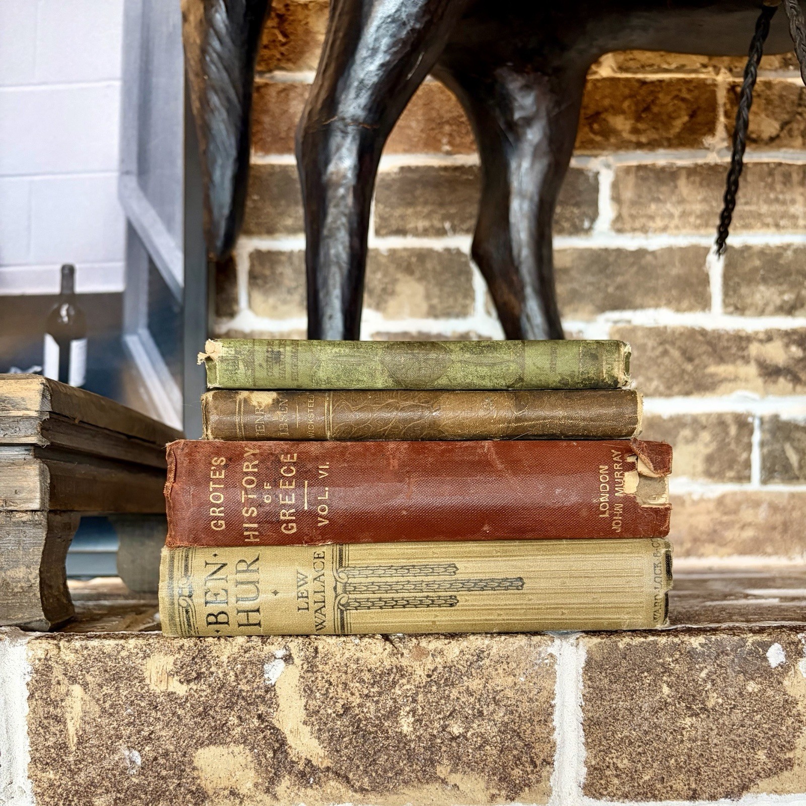 Antique & Vintage Classic Literature Books | Set Of 4 | 1800’s To 1900’s