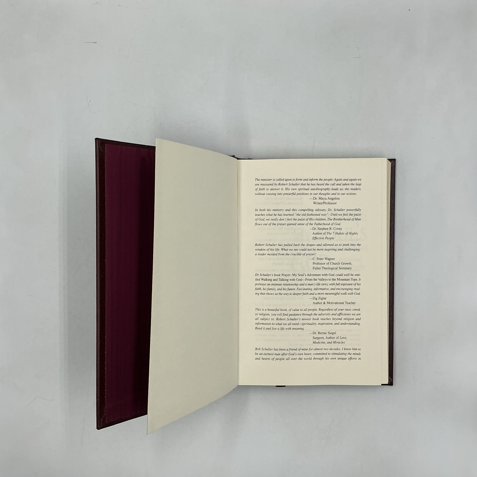 Robert H. Schuller Book Set My Journey Book Set of 18 Hardcover Bonded Leather