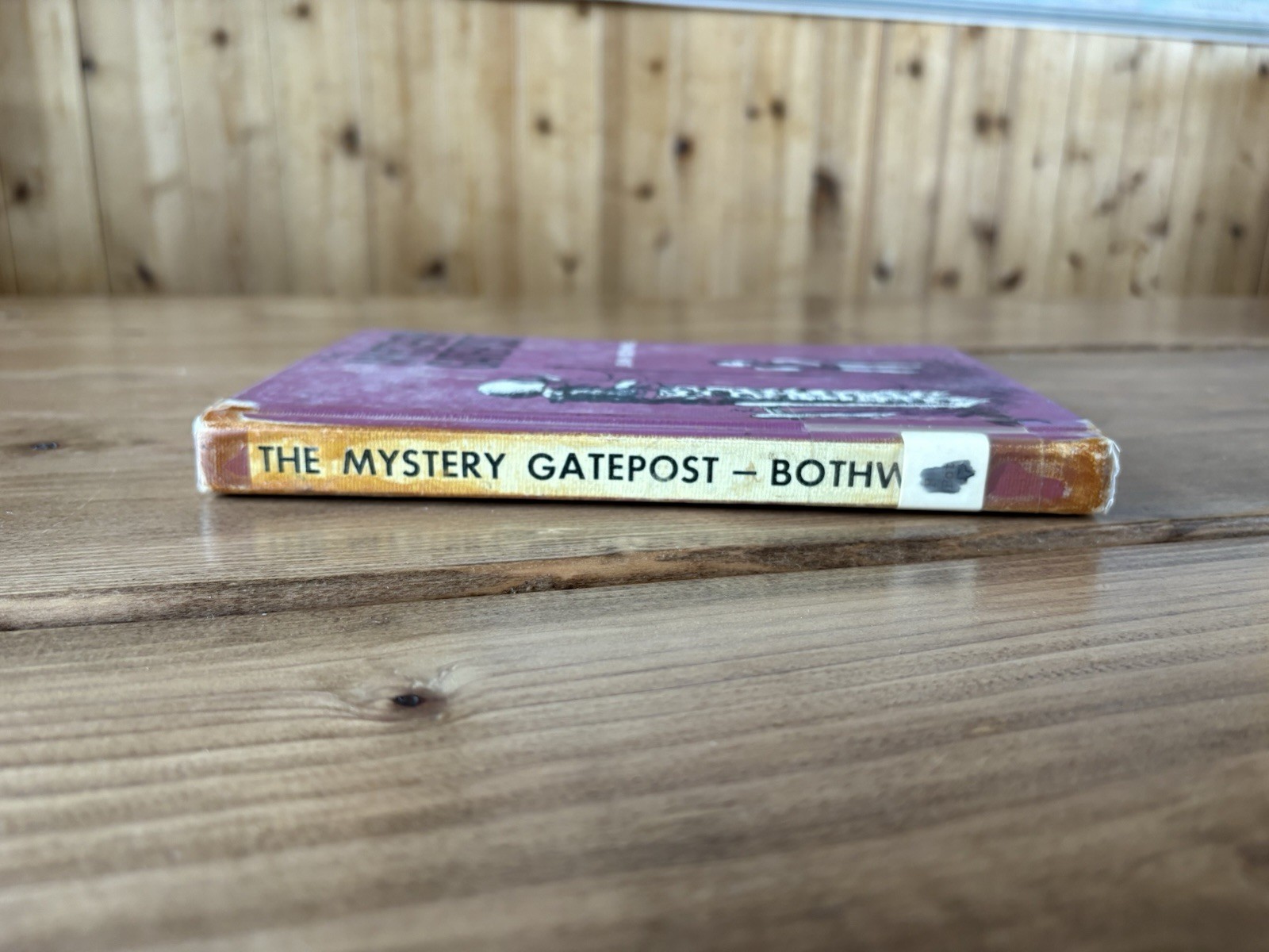 The Mystery Gatepost by Jean Bothwell Hardcover Ex-Library 1964