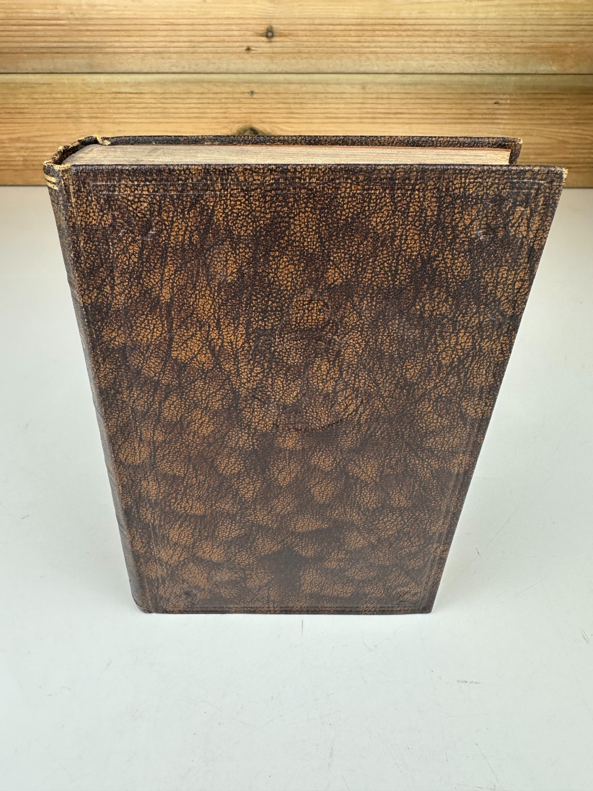Tom Jones Vol 1 By Henry Fielding 1930 Odhams Press Brown Faux Leather Vintage