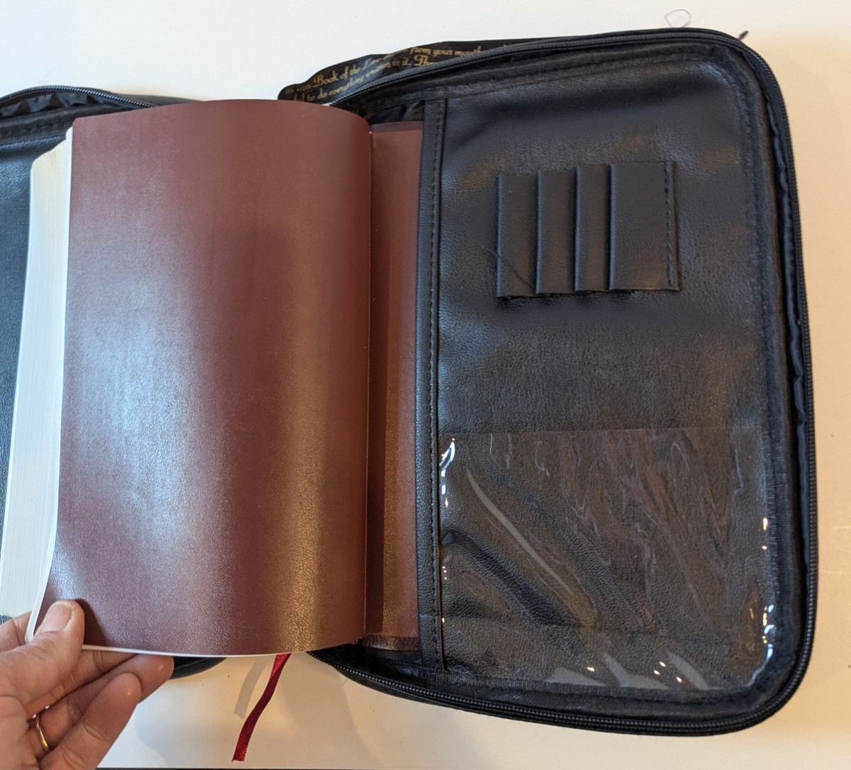 Holy Bible New American Standard Version Update Edition with Faux Leather Cover