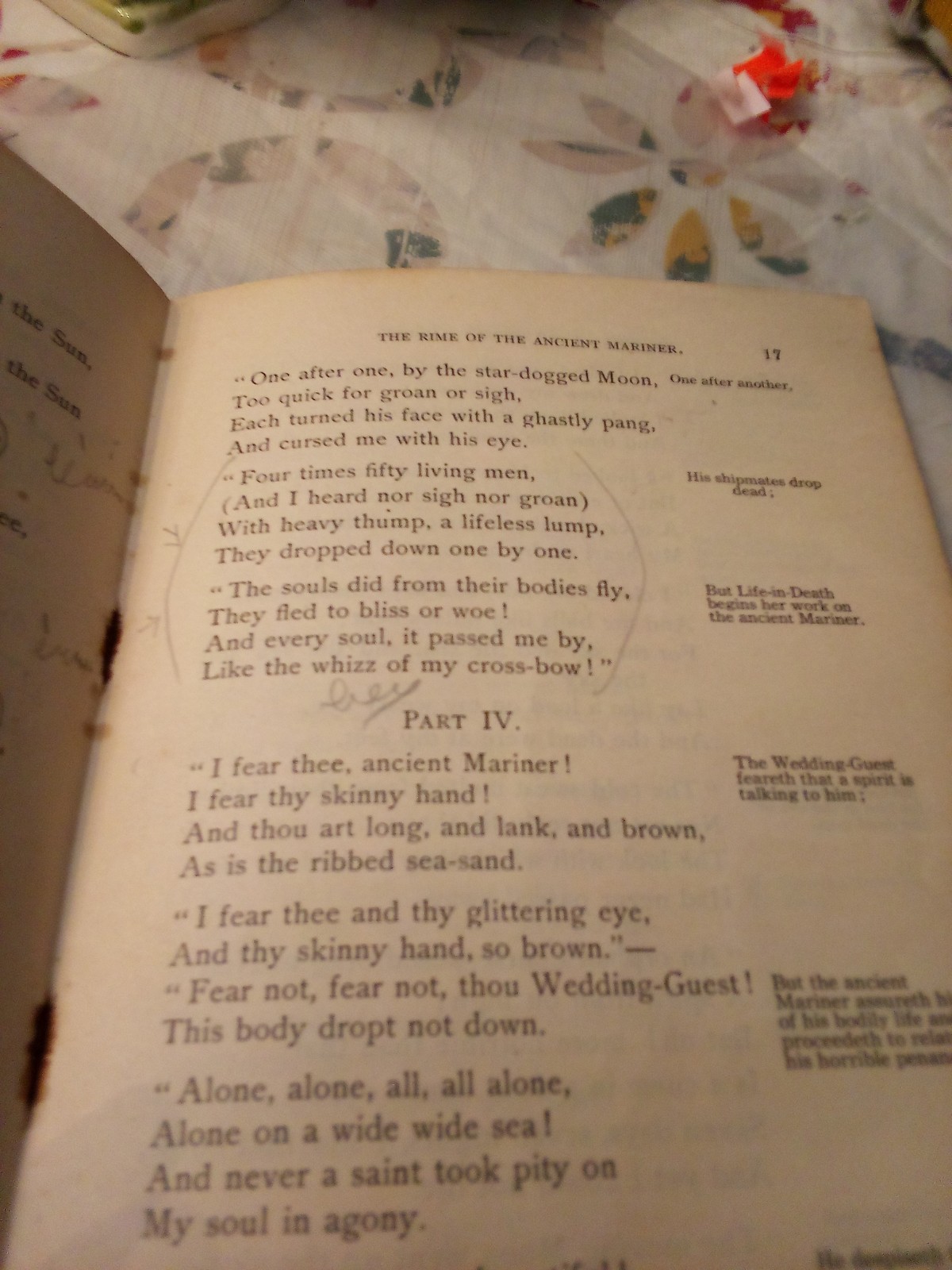 Antique Book Eclectic English Classics Rime Of The Ancient Mariner Coleridge