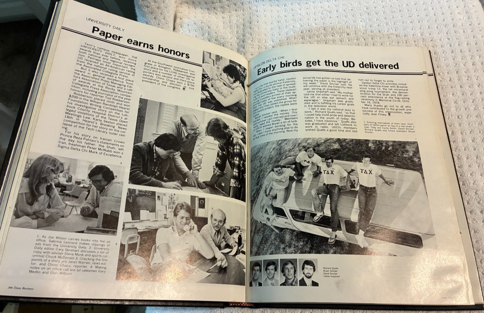 LA VENTANA TEXAS TECH 1979 UNIVERSITY YEARBOOK LUBBOCK TEXAS