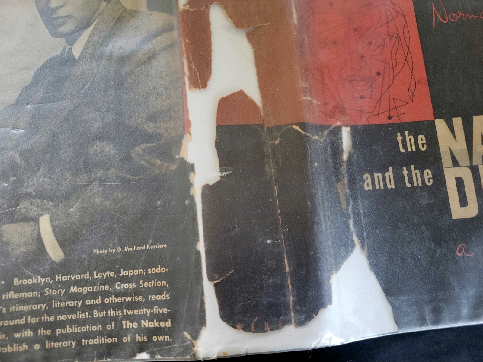The Naked and the Dead Norman Mailer – Signed 1948 First Edition Hardcover w/DJ