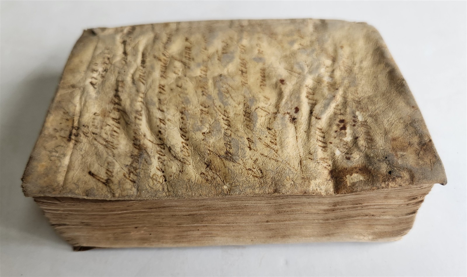 1559 AVISO DE FAVORITI ET DOTTRINA DE CORTIGIANI antique vellum binding 16th C