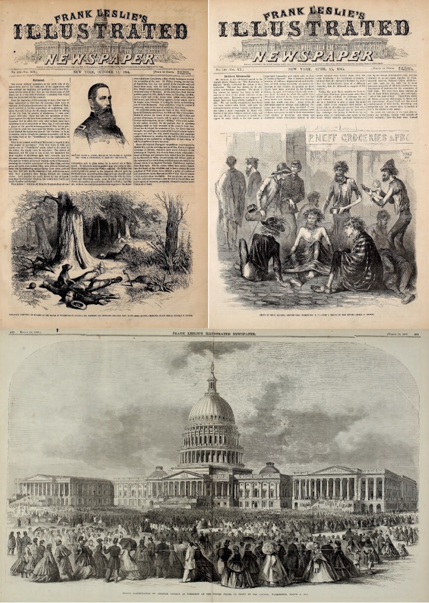 Civil War & Lincoln Assassination in Frank Leslie’s Illustrated Newspaper on DVD
