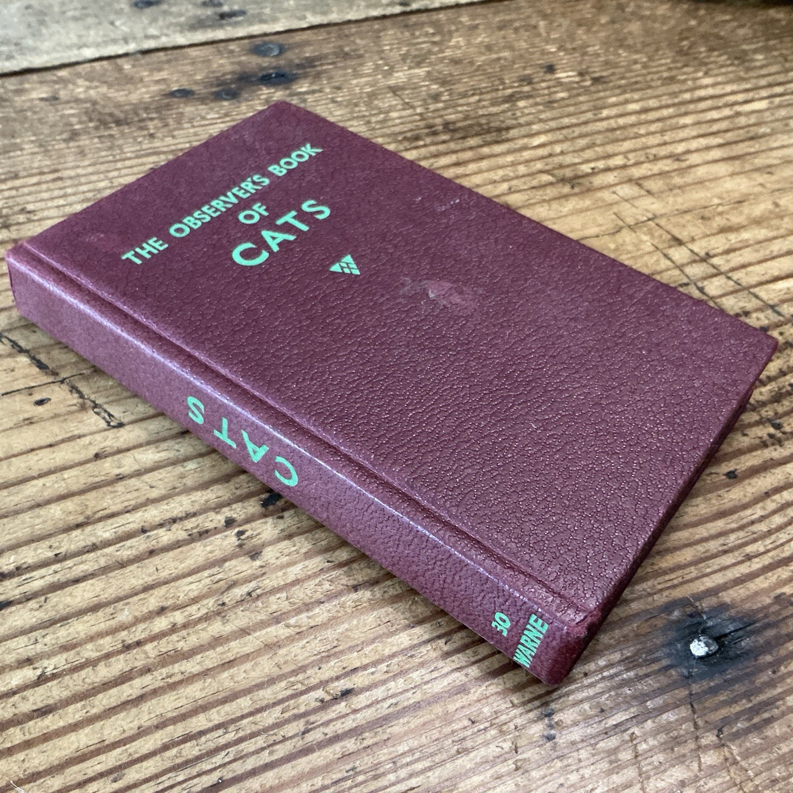 lot Of 2 THE OBSERVER’S BOOK OF CATS / TREES – Pocket Books Vintage Very Good