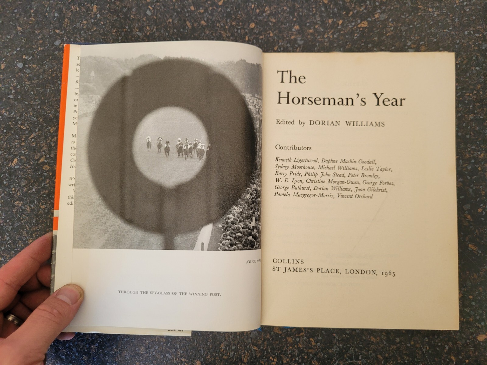 3 x The Horseman’s Year Books 1962, 1965 & 1966 , Hardback Dorian Williams