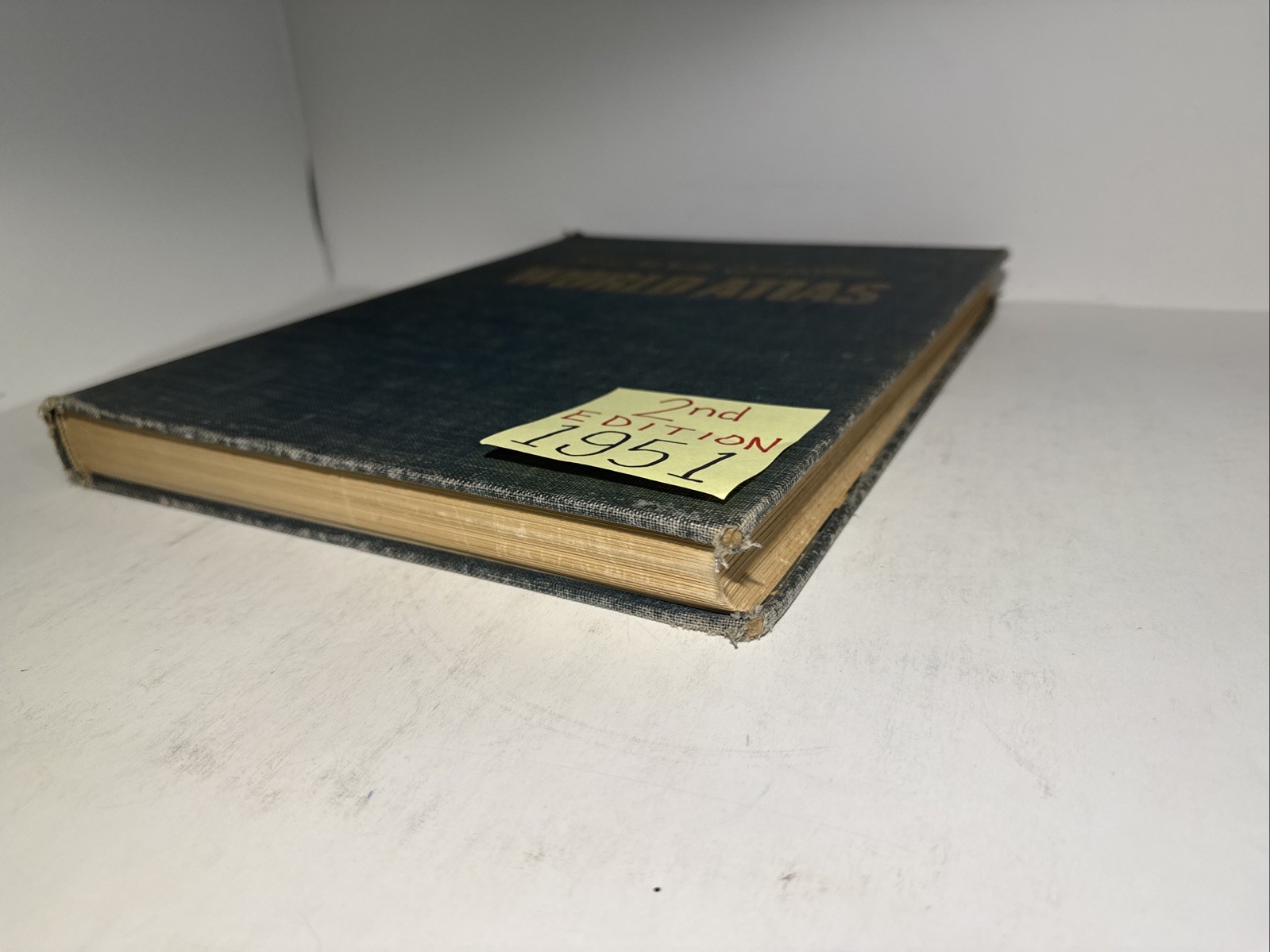 Rand McNally Cosmopolitan World Atlas 2nd Edition 1951 Vintage Hardcover