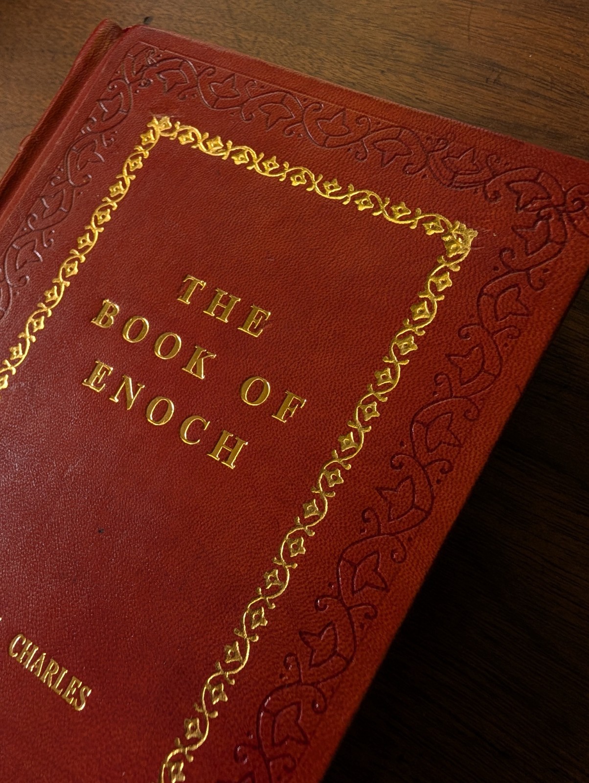 Book Of Enoch ~ Full Leather 1893 Fac. / Ethiopian Bible Occult Books of Moses