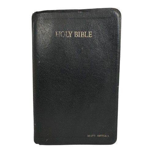 Vine’s Expository Reference Edition Holy Bible NKJV 1997 Black Bonded Leather