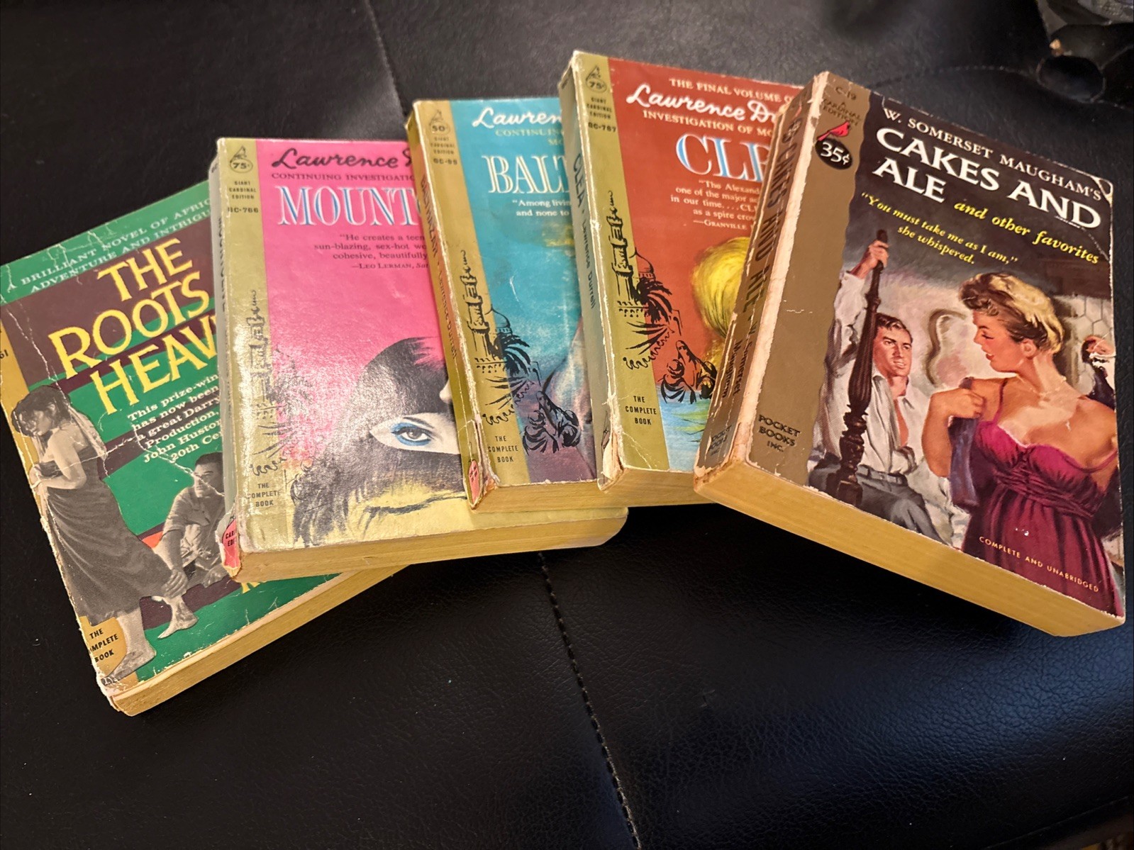 4 Vintage “Dime Novels”; Steamy Fiction from 50’s/60’s