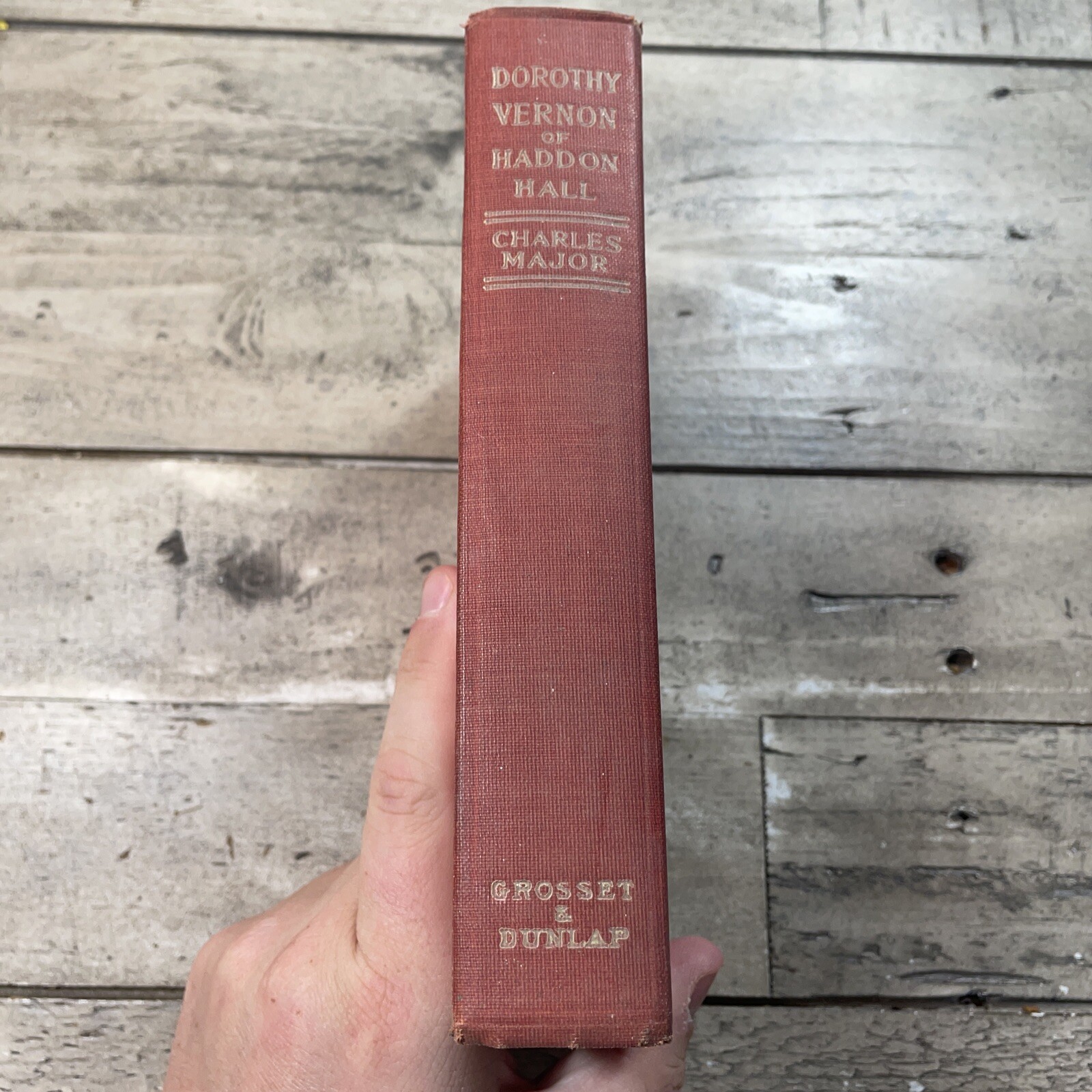 1902 Antique Juvenile Fiction Book “Dorothy Vernon of Haddon Hall”