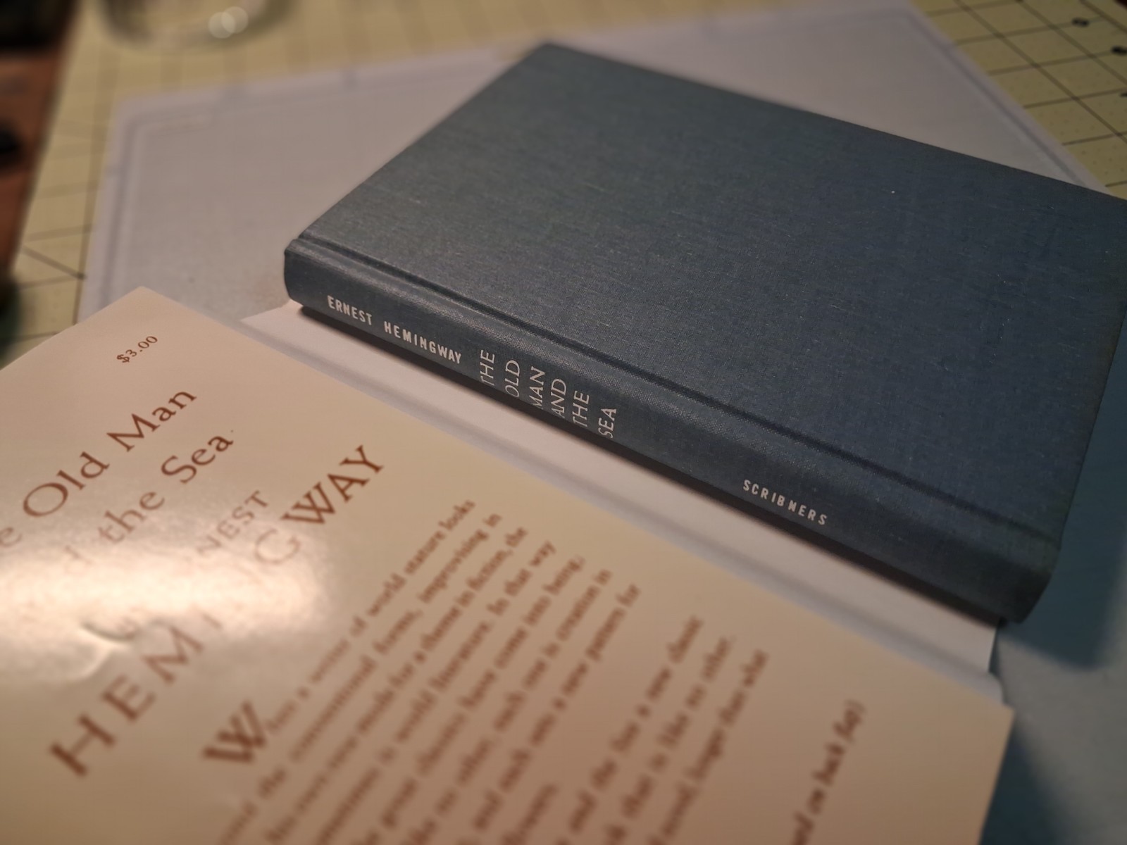 Hemmingway’s The Old Man and the Sea – facsimile edition