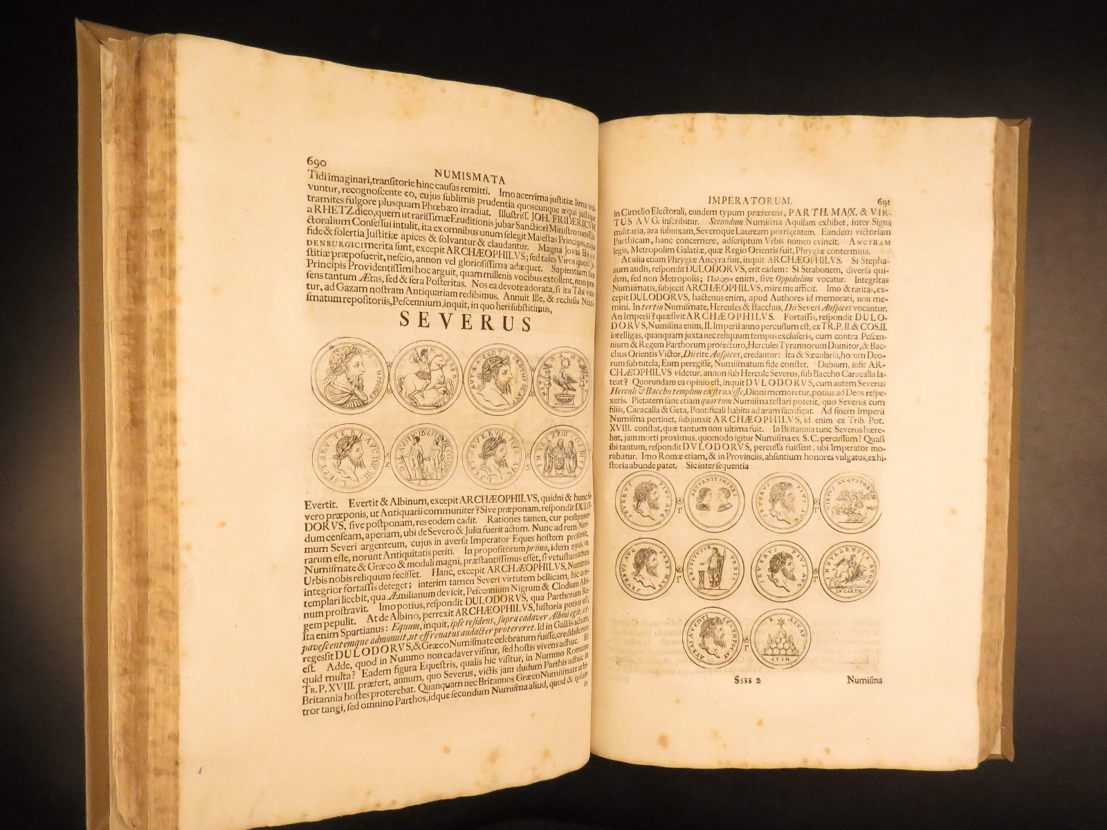 1696 – Ancient Roman Coins & Numismatics – Beger | Julius Caesar | Illustrated