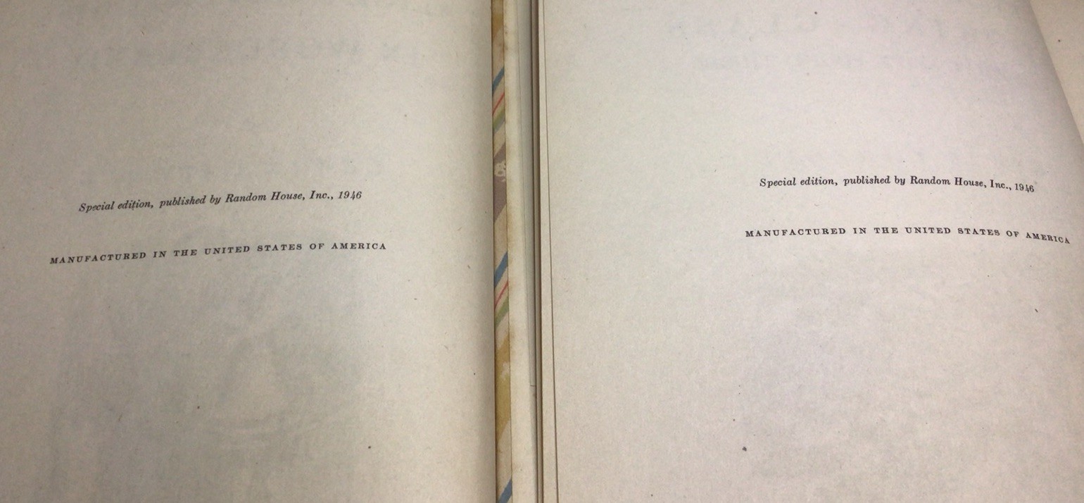 Alices Adventures In Wonderland Through The Looking Glass Lewis Carroll 1946 HC