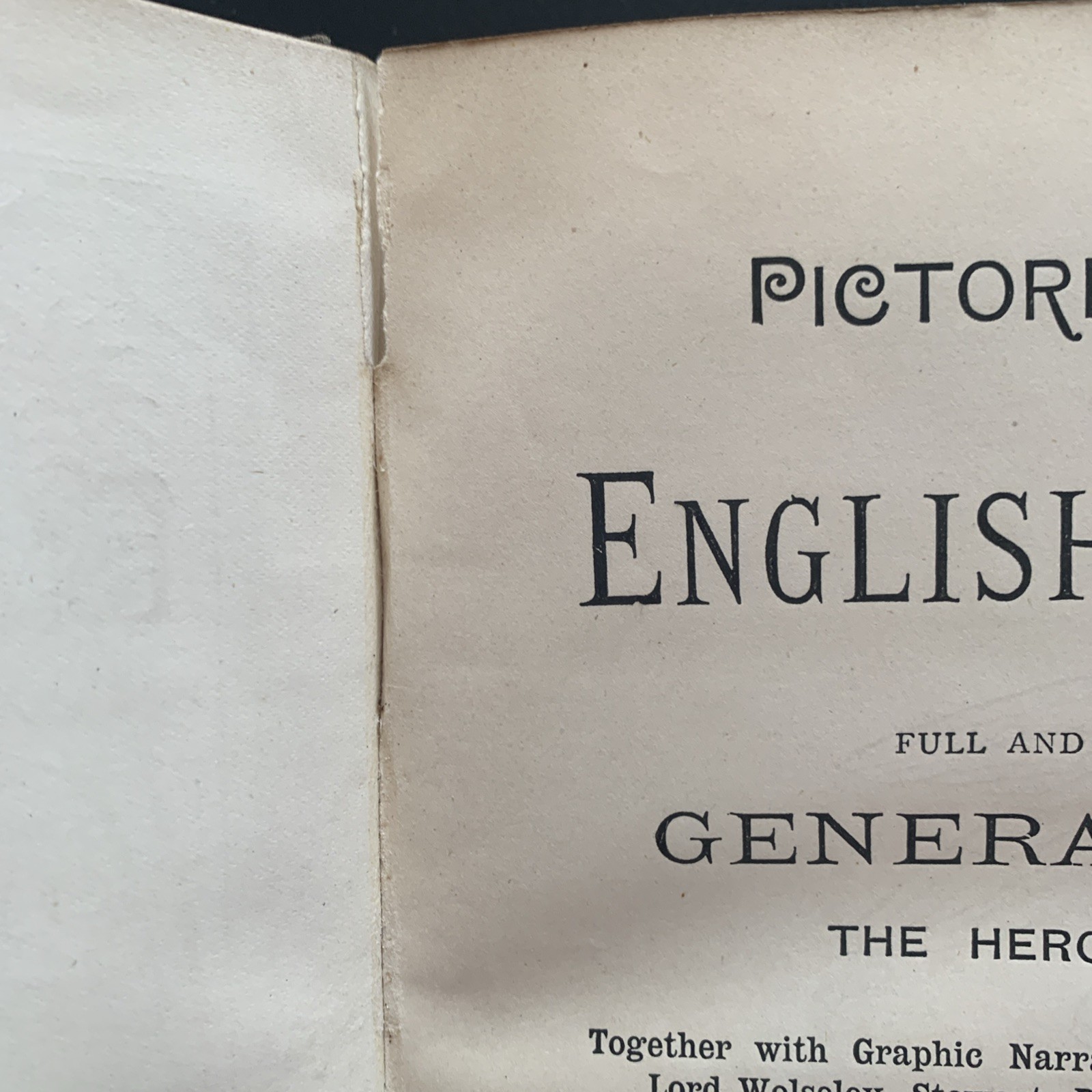 The English In Egypt – Frederick Warne and Co, 1st Ed 1885, General Gordon HB