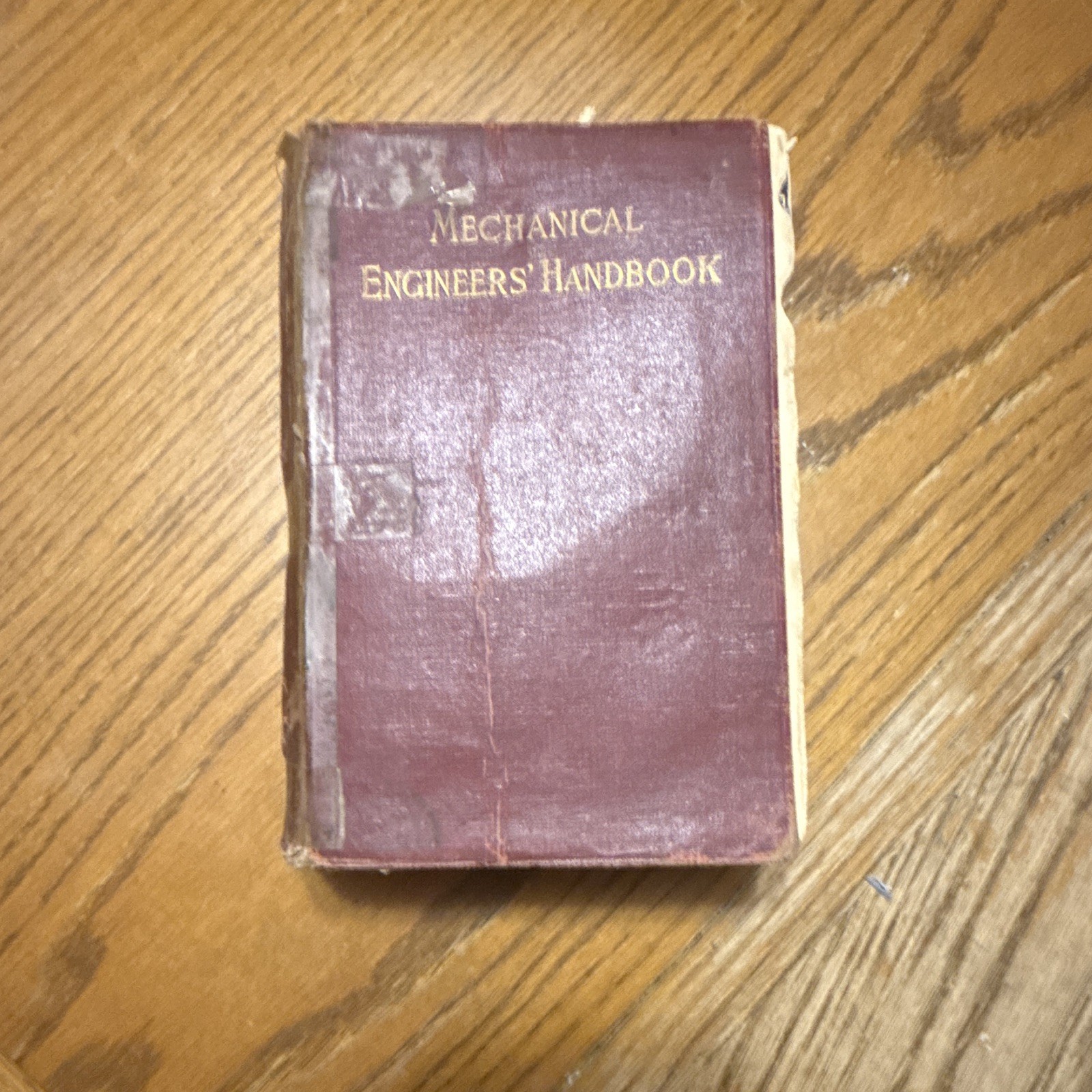 Lionel S. Marks Mechanical Engineers’ Handbook 1st Ed McGraw-Hill 1916 HC