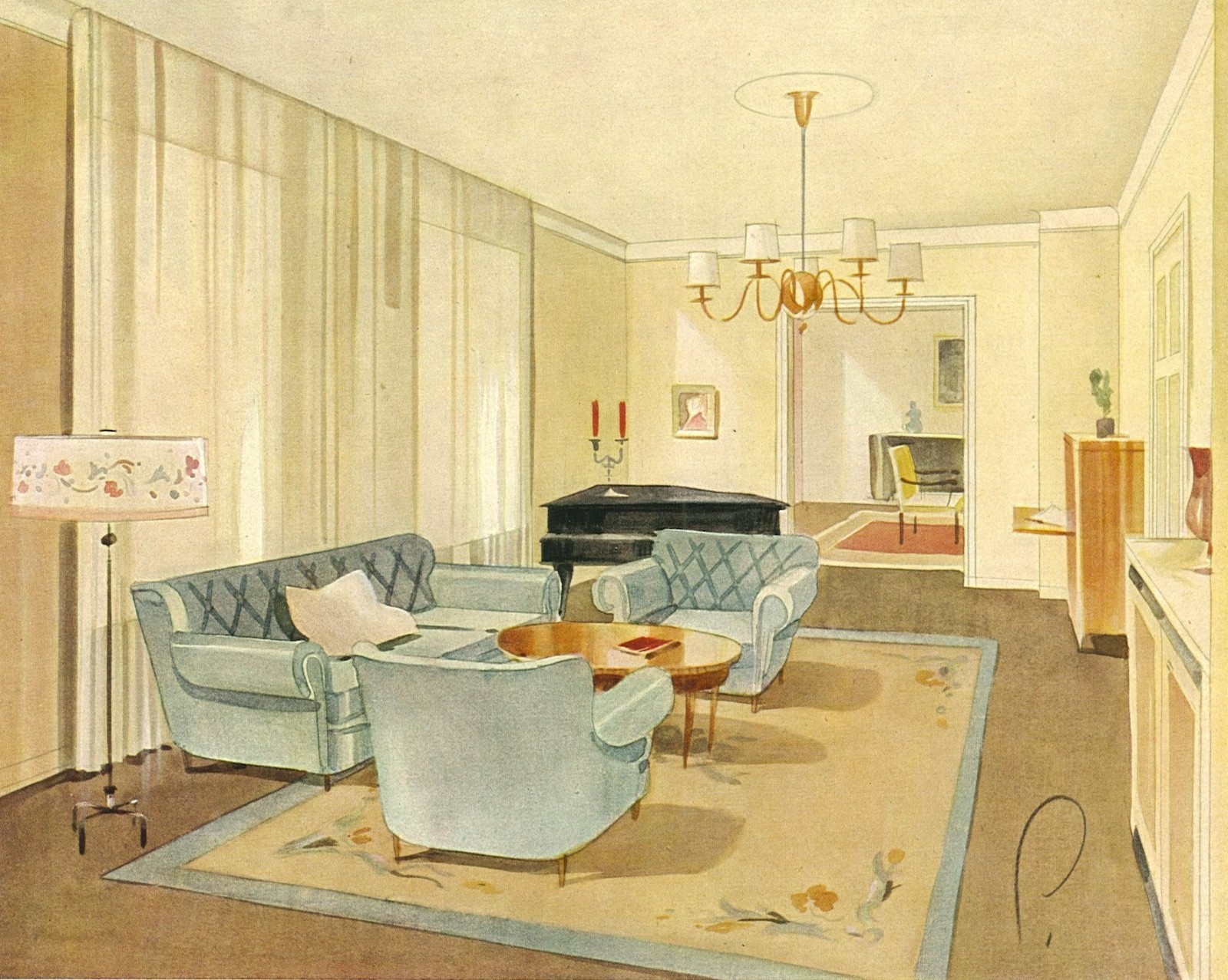 1920’s – 1930’s Germany +100 Color Plates Modern Architectural Interiors