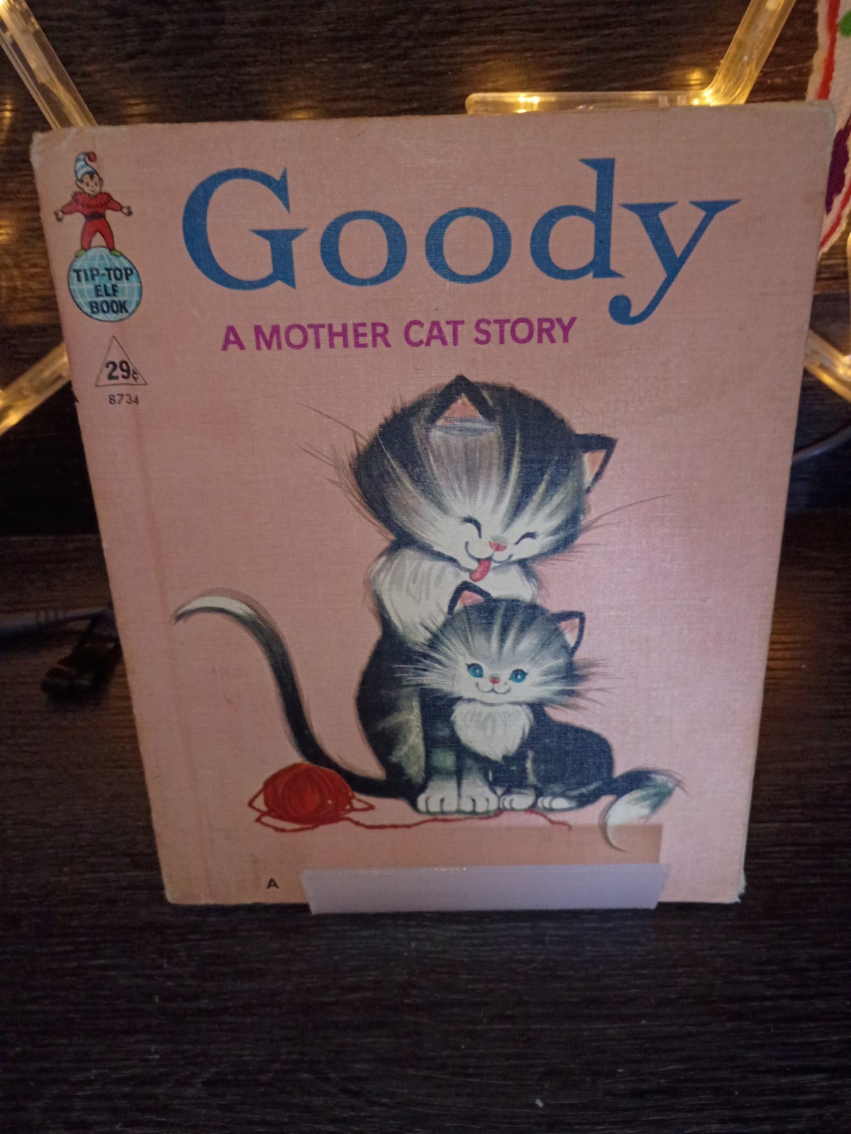 Goody A Mother Cat Story Rand McNally Elf Inez Bertail 1952