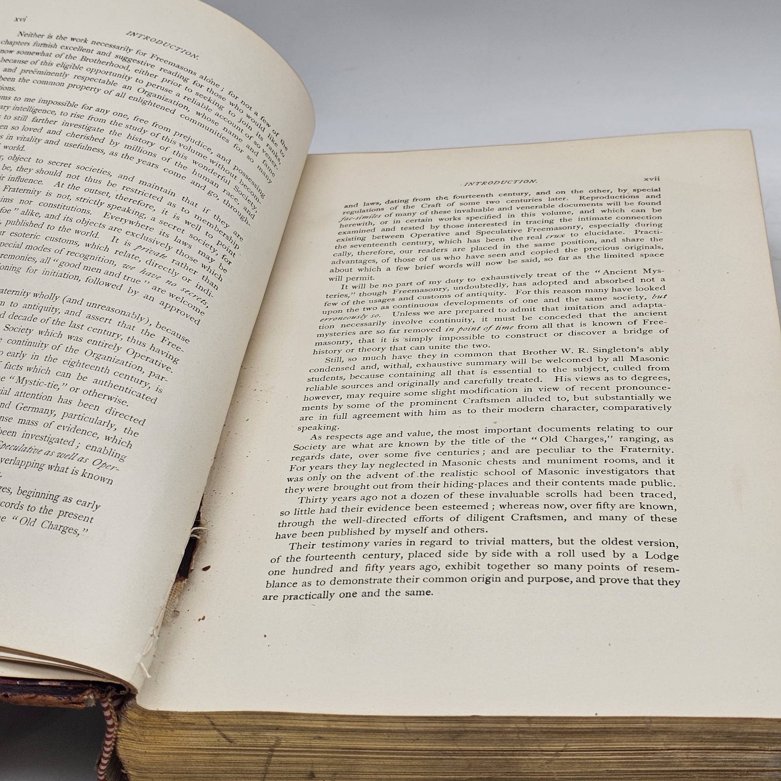 1895, HISTORY OF FREE & ACCEPTED MASONS AND CONCORDANT ORDERS, FREEMASONRY