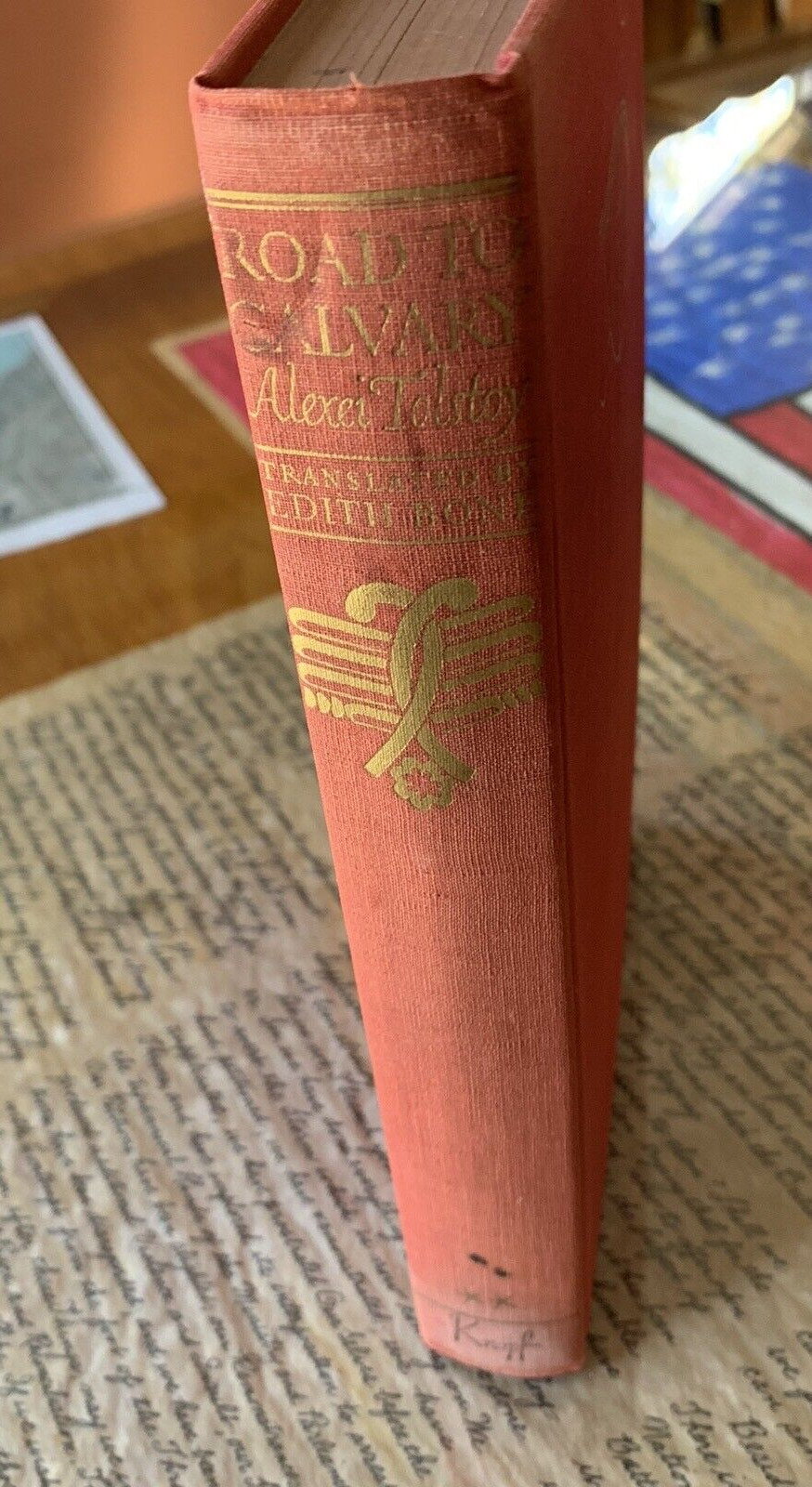 ROAD TO CALVARY Vol.11 by Alexei Tolstoy 2nd 1946 Alfred A. Knopf Pages 458-885