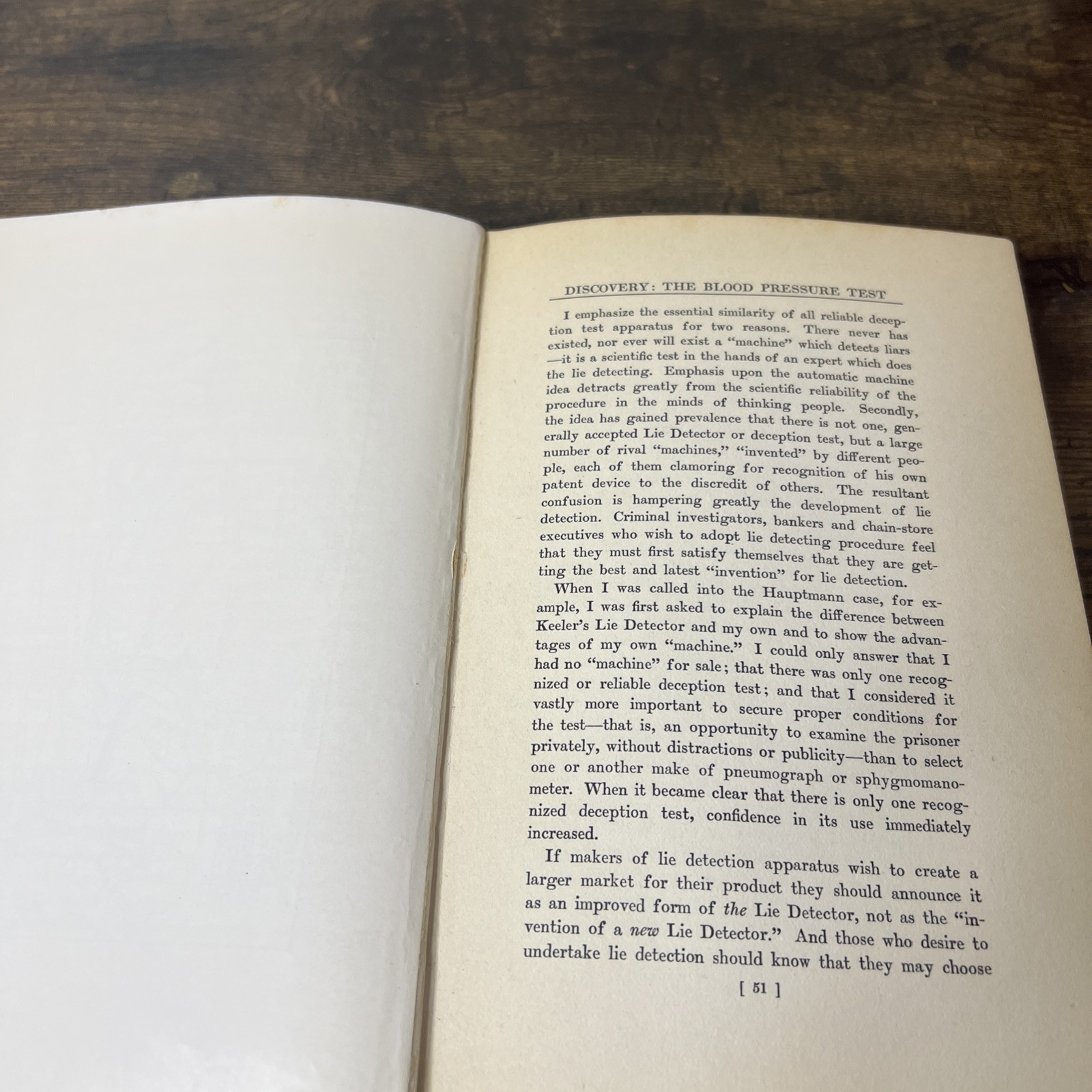 1st Ed 1938 The Lie Detector Test William Moulton Marston Hardcover Polygraph