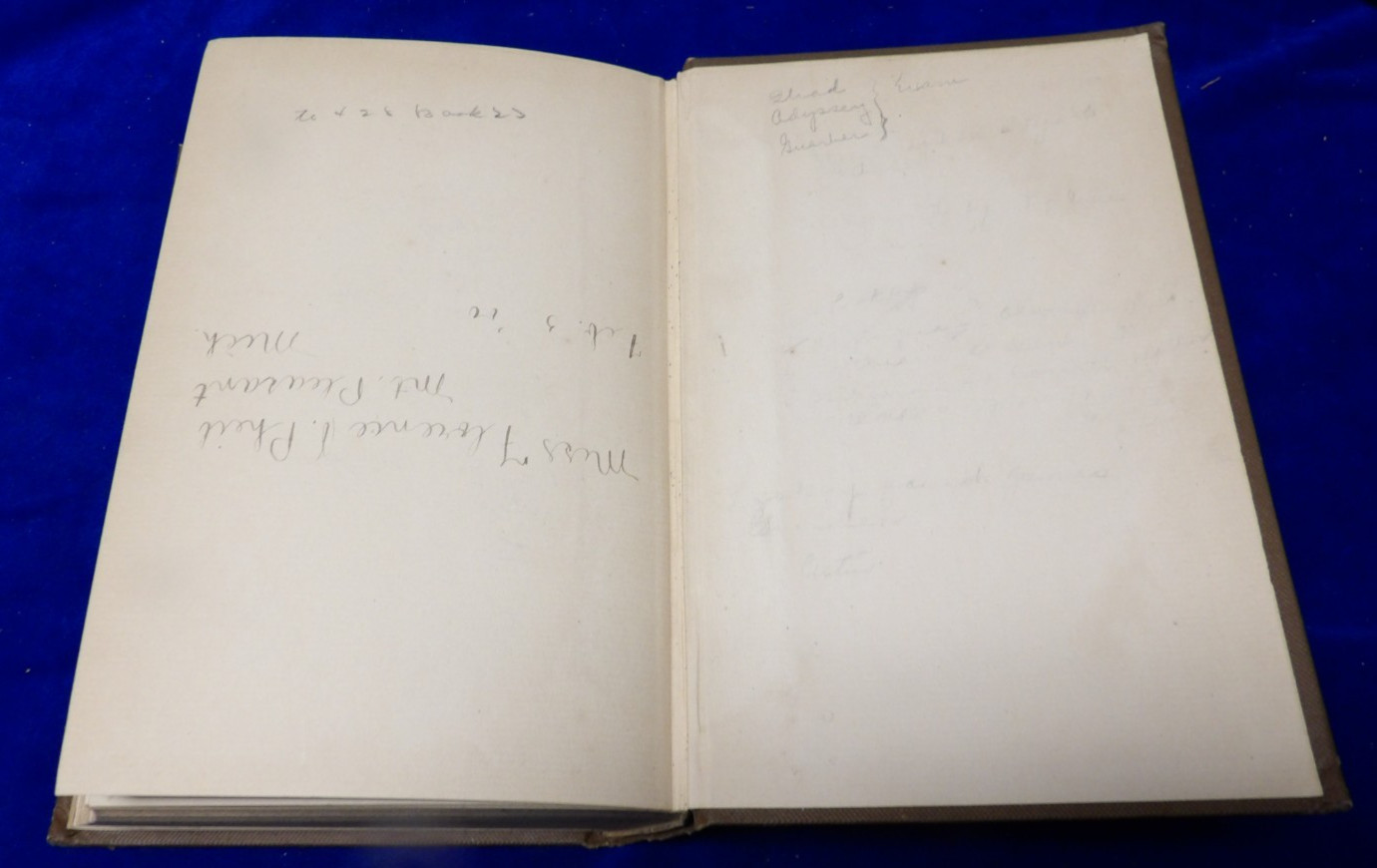 ILIAD OF HOMER translated BY WILLIAM CULLEN BRYANT, Two Vols in One 1898