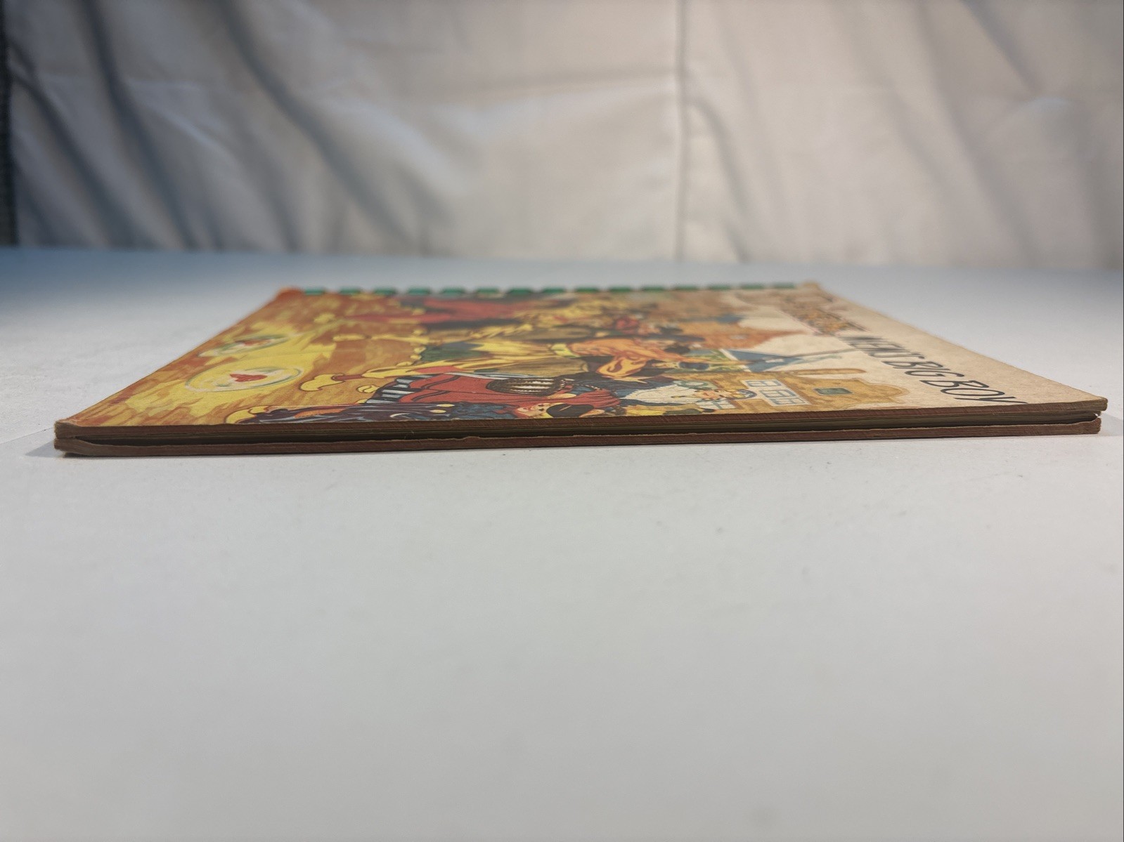 Dirk Mem’s Big Boy Spiral Paperback Book by Mary Ellen Kooistra 1946, Vintage