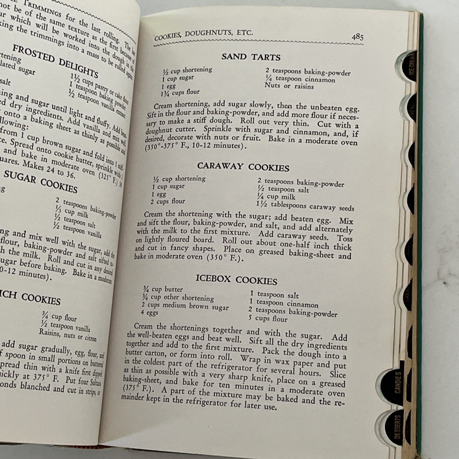 Rare Vintage Cookbook Encyclopedia of Cooking and Homemaking 1939 cookbook Clean