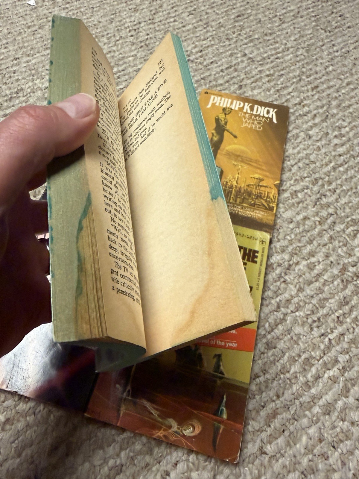 Philip K Dick 4 book lot UBIK Dell 1st Printing 1970 The Man Who Japed MORE