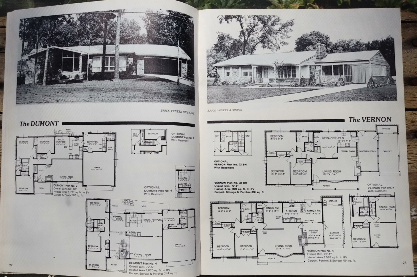 Better Homes at Lower Cost 1980 House Design Catalog Mid Century Modern