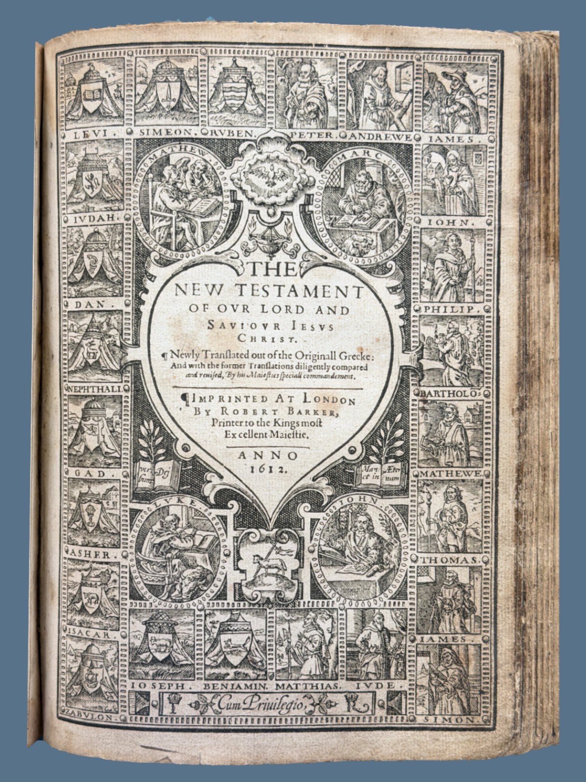 1612 Textually Complete First Quarto King James Bible