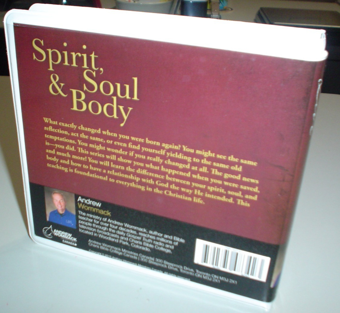 ANDREW WOMMACK Spirit Soul & Body 4 DVD SET 2015 LIVE BROOKLYN PARK MN