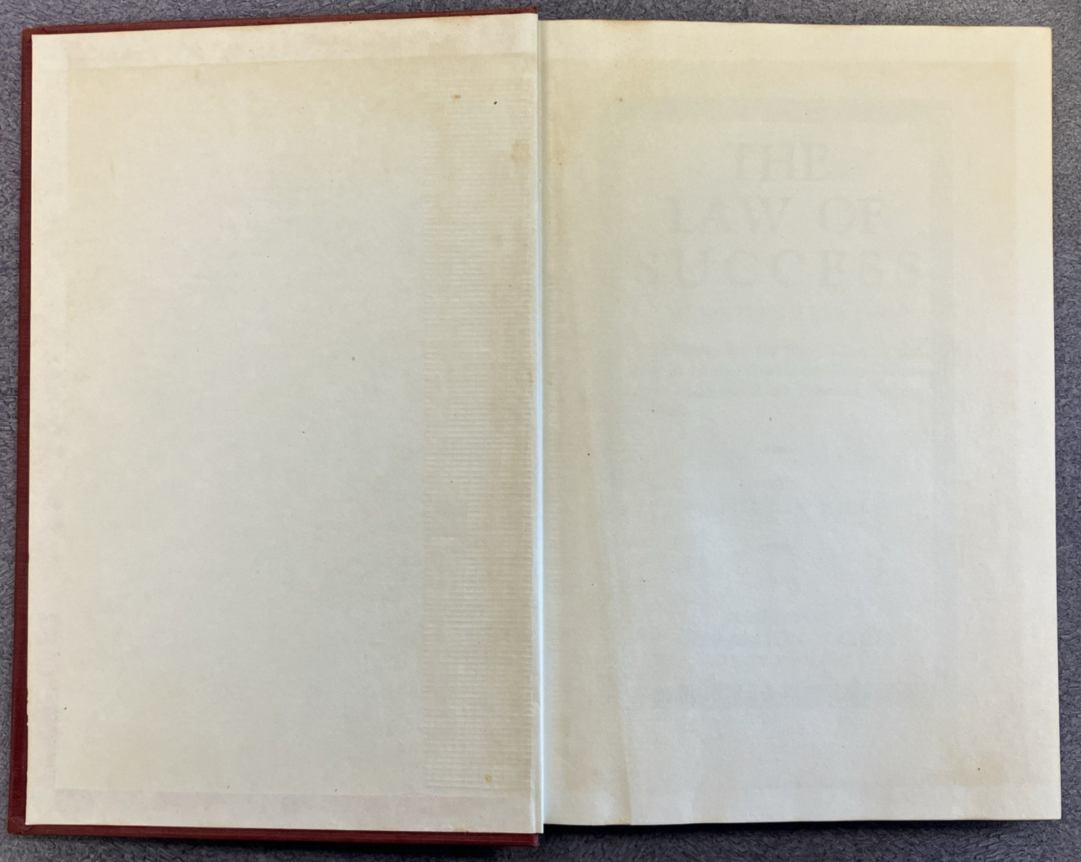 The Law of Success by Napoleon Hill 1946 Society Volumes 1-8