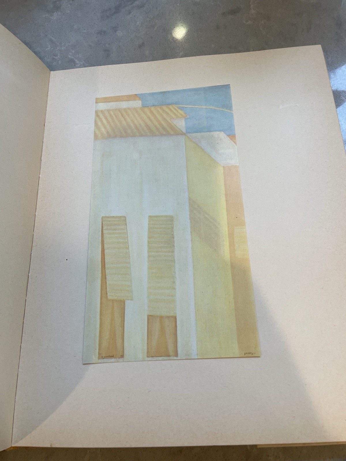 1976 Yehoshua Grossbard Signed Limited Edition Art Book W/Full Page Color Plates