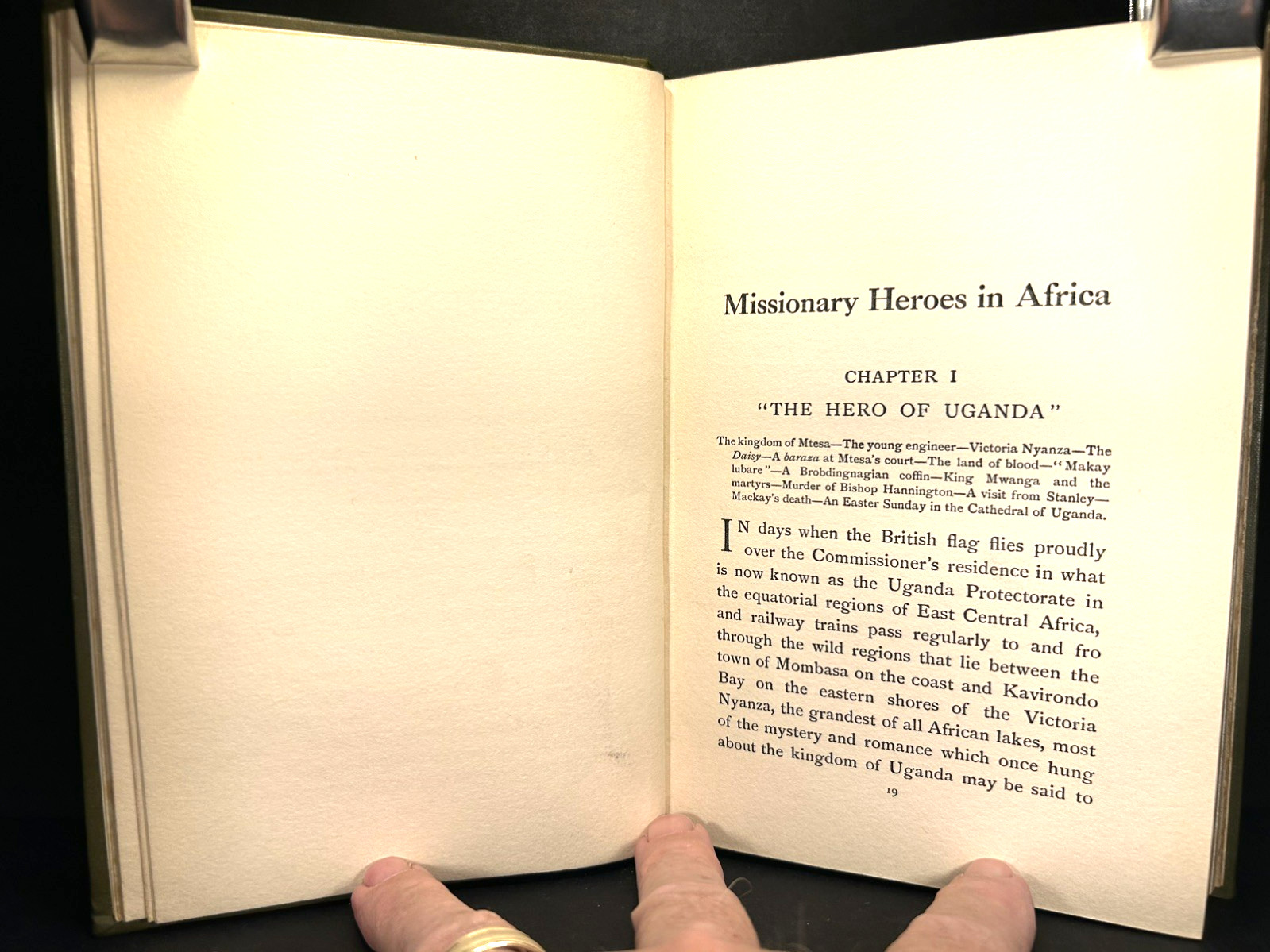 Antique Christian Biography MISSIONARY HEROES IN AFRICA Fine Binding ILLUS. 1912