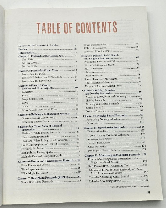 A Guide Book of Collectible Postcards Color Catalog 2020 – Q. David Bowers