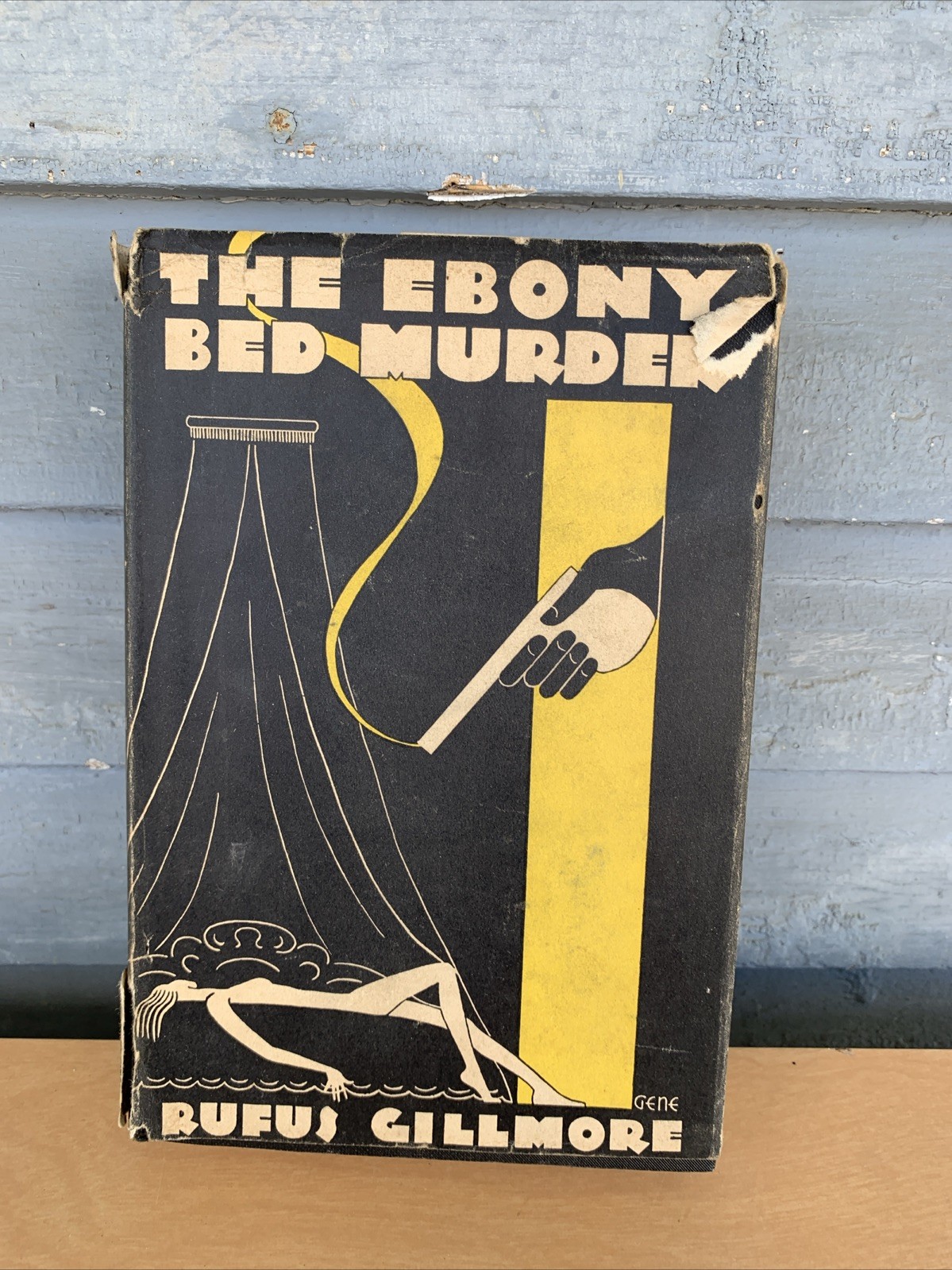 RUFUS GILLMORE: THE EBONY BED MURDER…1ST US MYSTERY LEAGUE 1932 1st Edition
