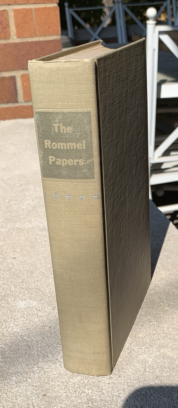 Vintage 1953 The Rommel Papers Book B. H. Liddell Hart