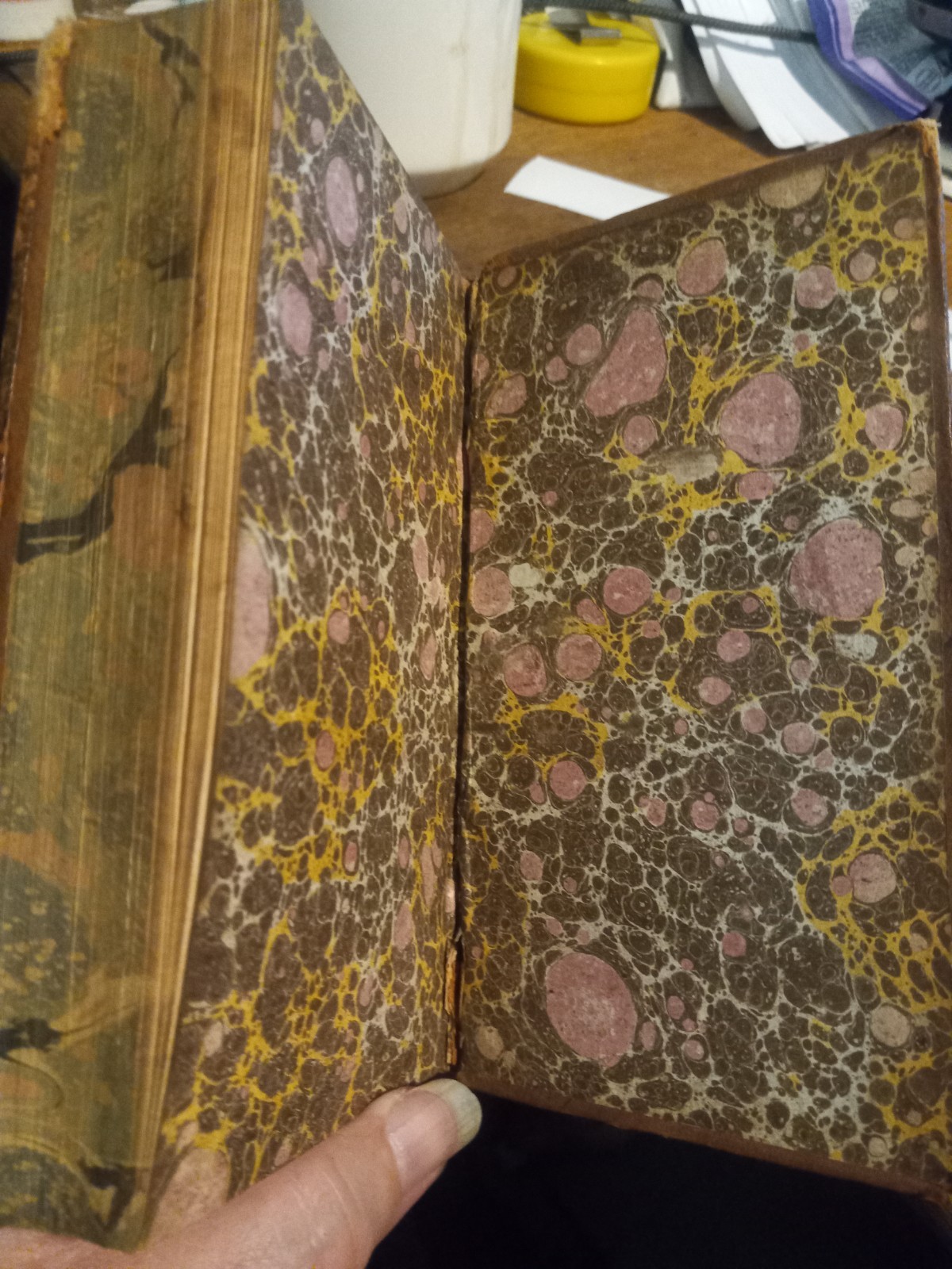 1782 HISTOIRE ROMAINE BY M ROLLIN FULL LEATHER VOLUME 16 ONLY, 35 B.C. – 29 B.C