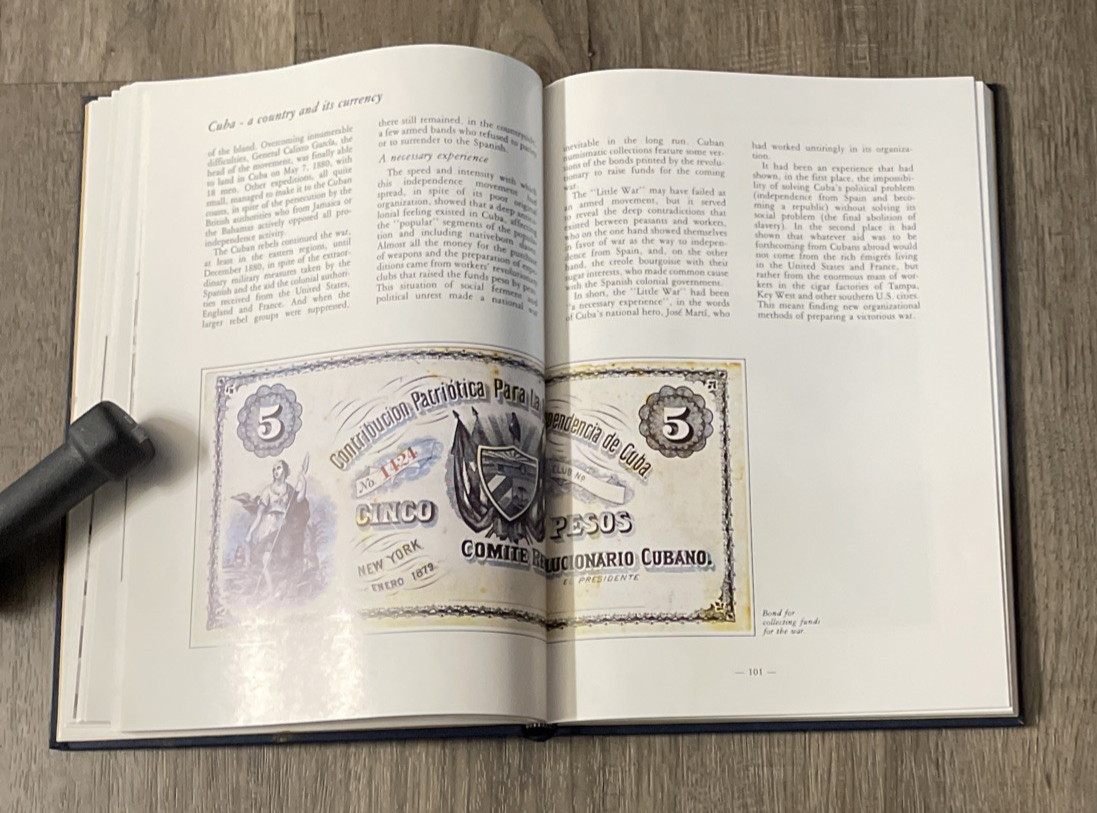 Cuba A Country And Its Currency Martin Monestier 1980 History Numismatics Book