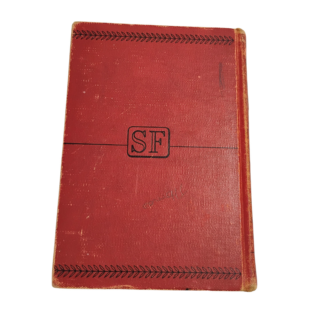 Rare Error – Mis-bound | 1942 Thorndike Century Junior Dictionary | Upside Down