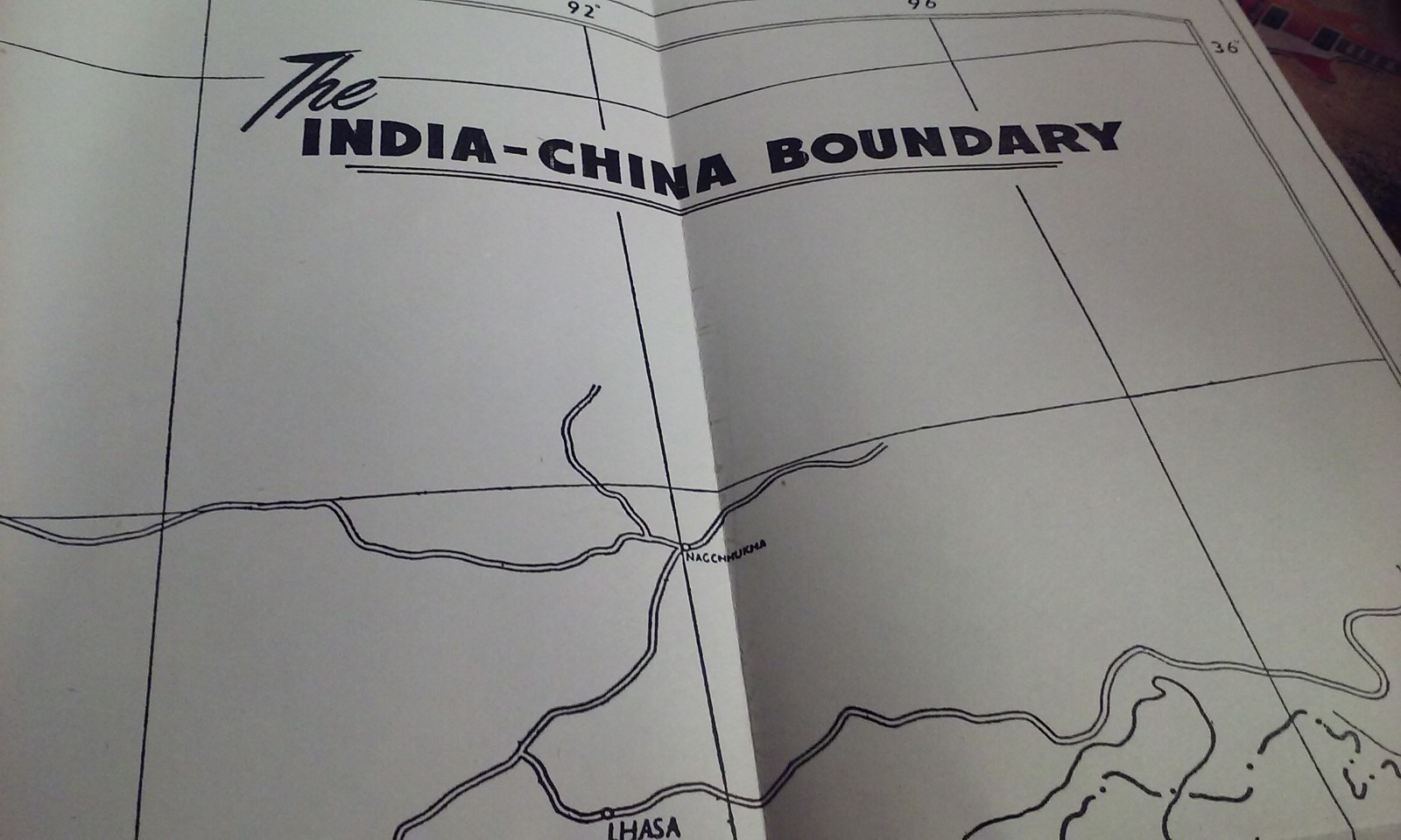 China’s Betrayal Of INDIA Background To The Invasion Vintage History Booklet Map