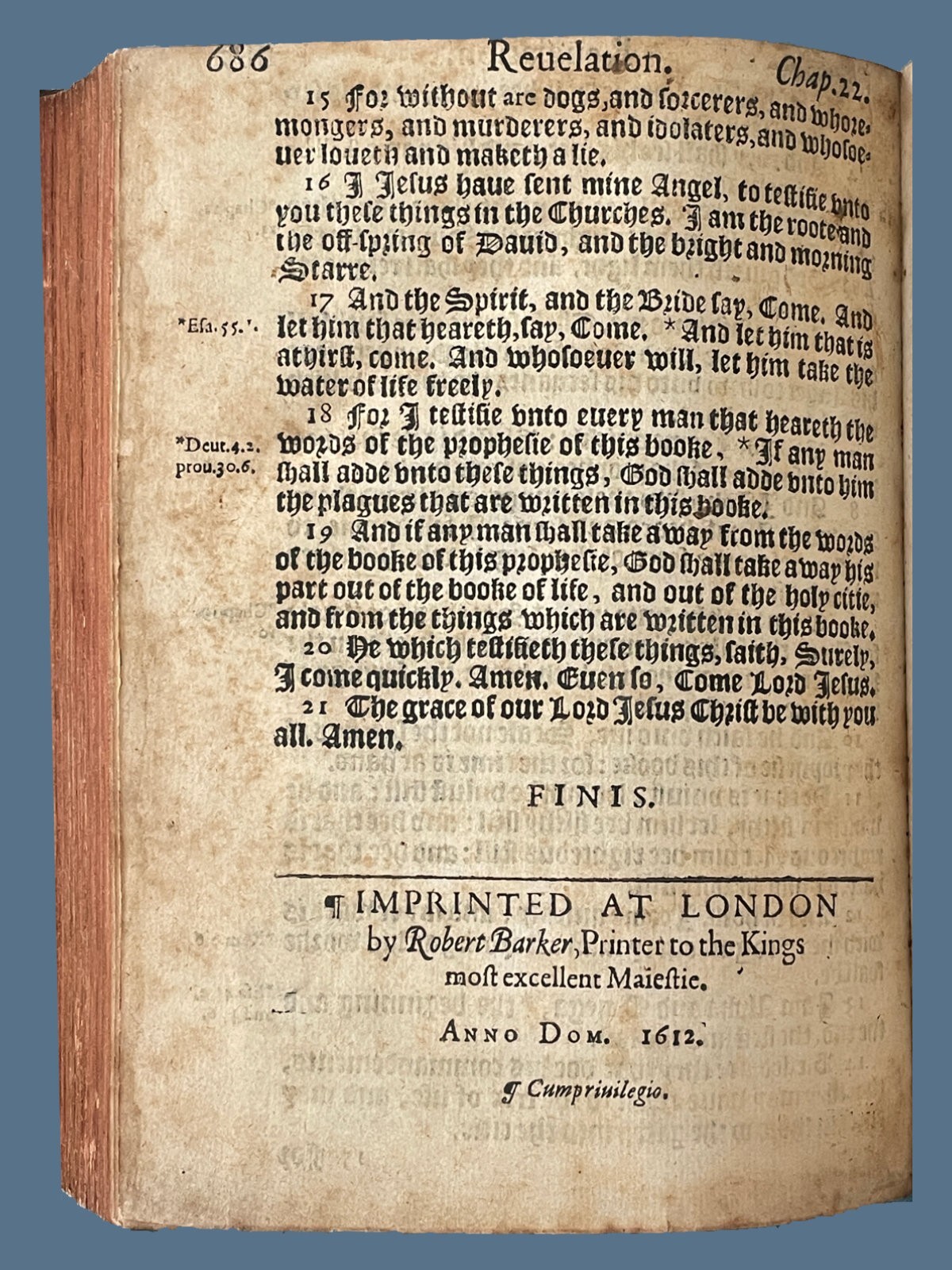 1612 First Quarto King James New Testament – Separately Issued Early Rare Bible